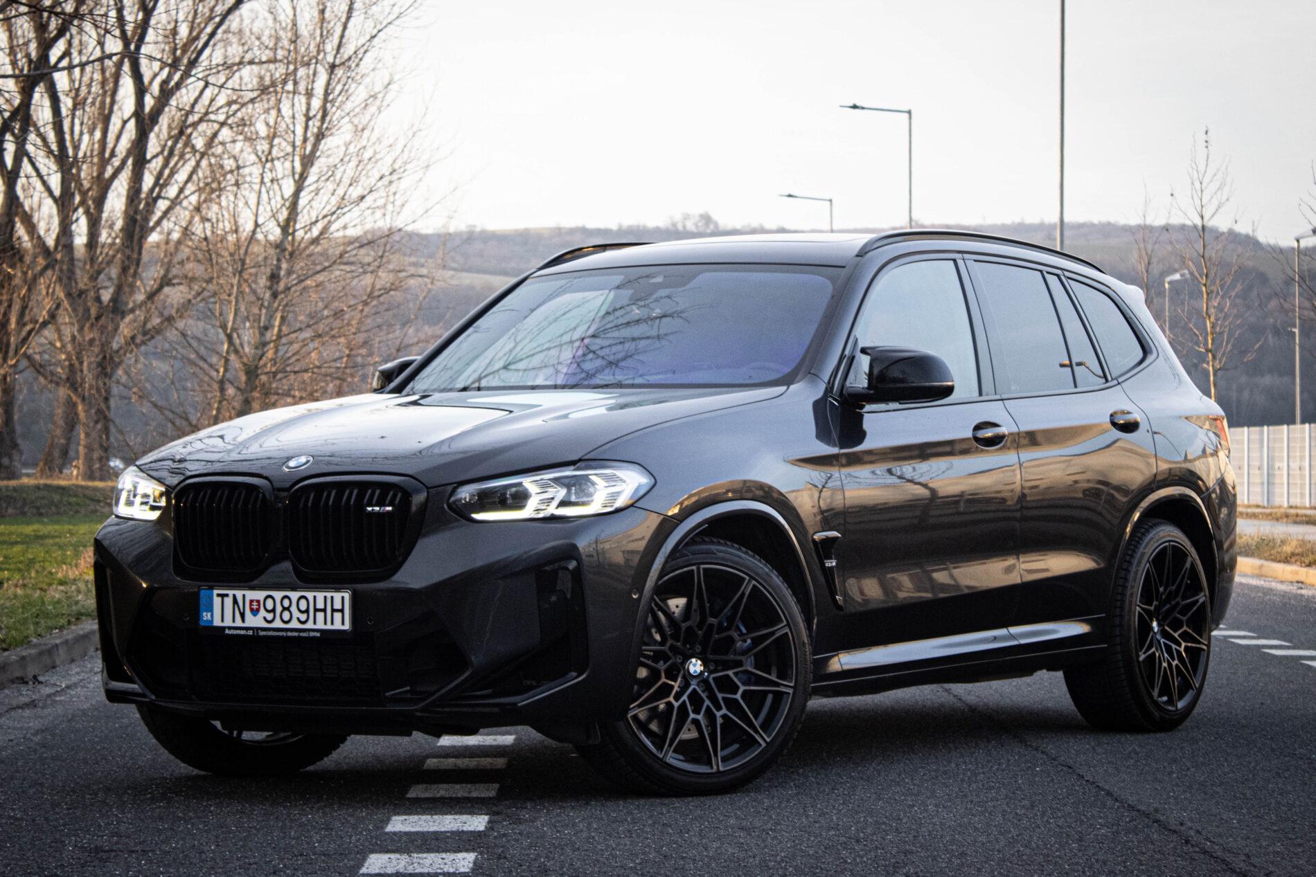 2022 BMW X3 M, sivá suv, 64 066 km