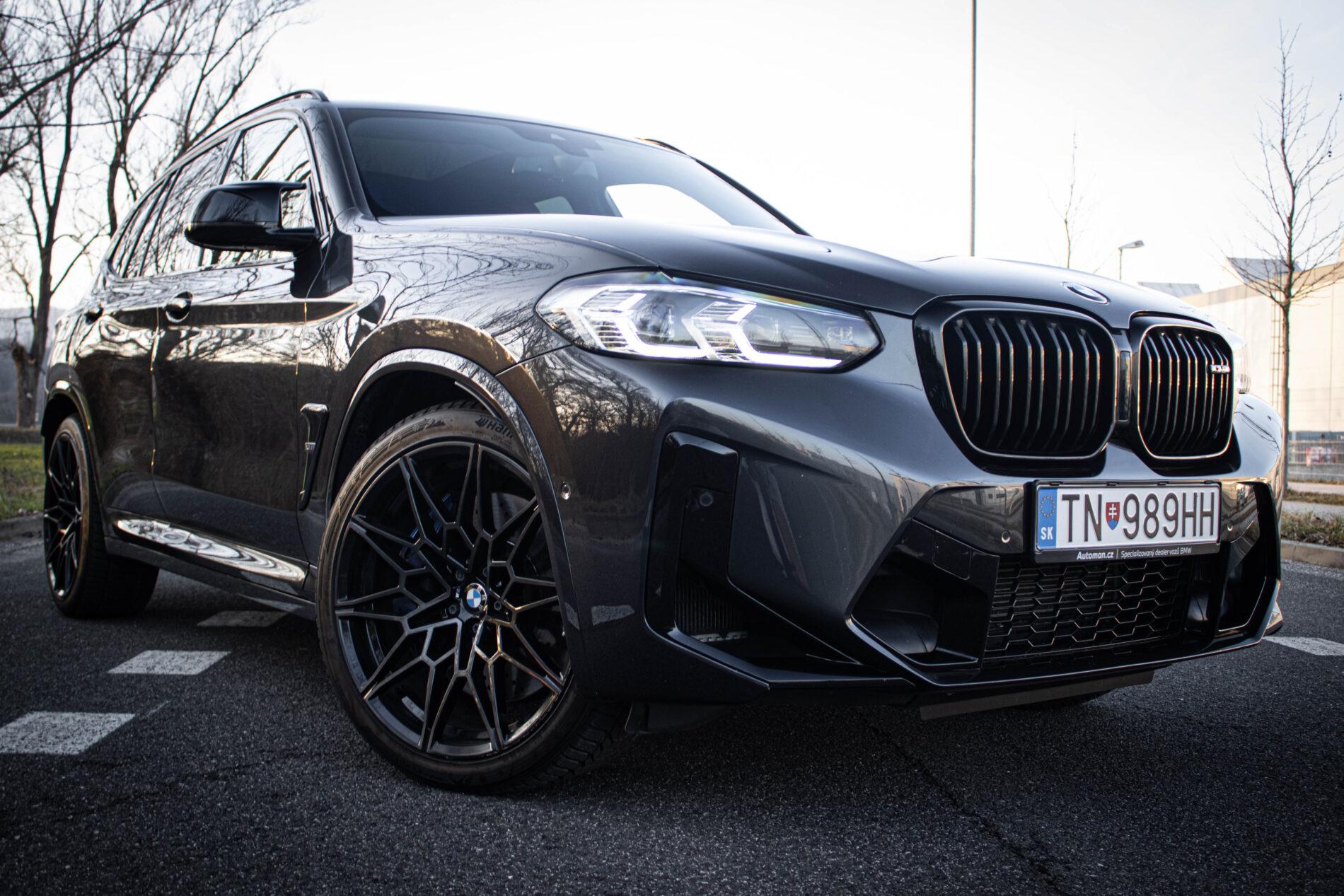2022 BMW X3 M, sivá suv, 64 066 km