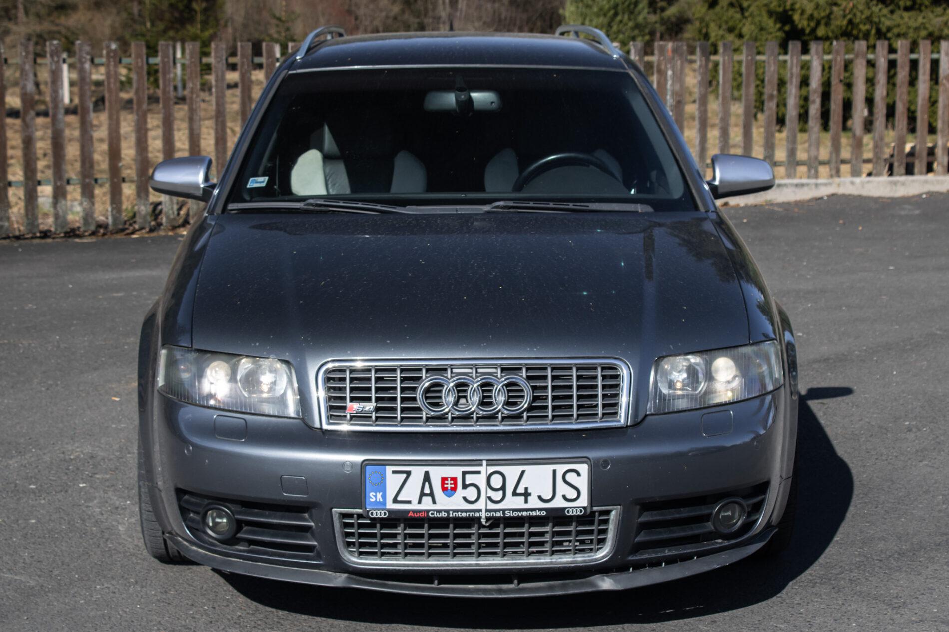 2004 AUDI S4, sivá kombi, 234 814 km