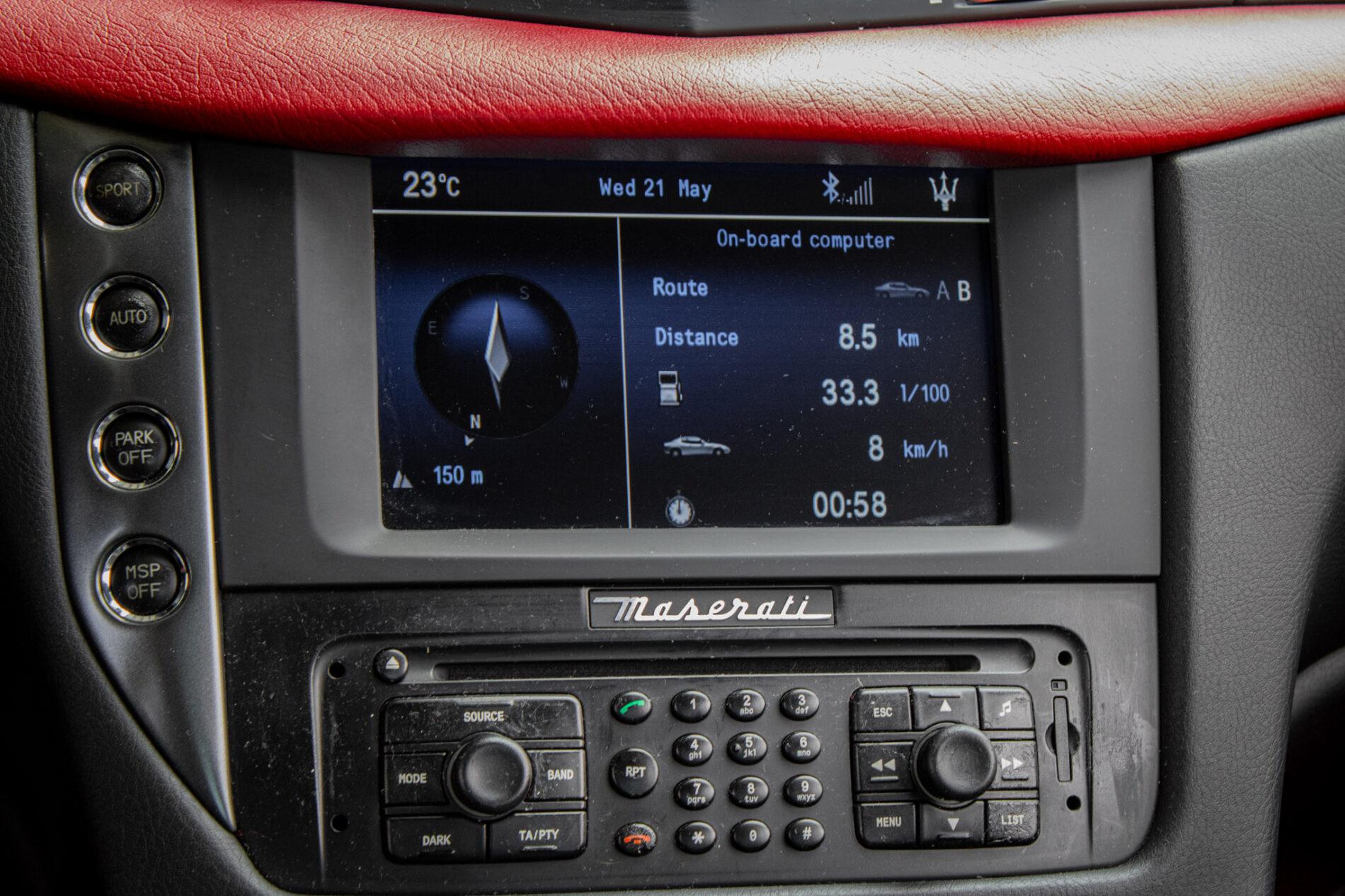 2008 Maserati GranTurismo, čierna kupé, 51 007 km