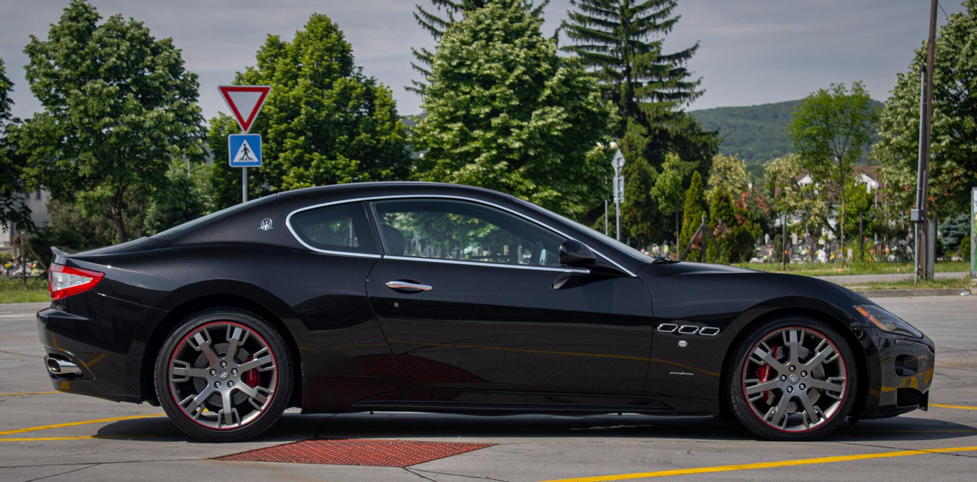 2008 Maserati GranTurismo, čierna kupé, 51 007 km