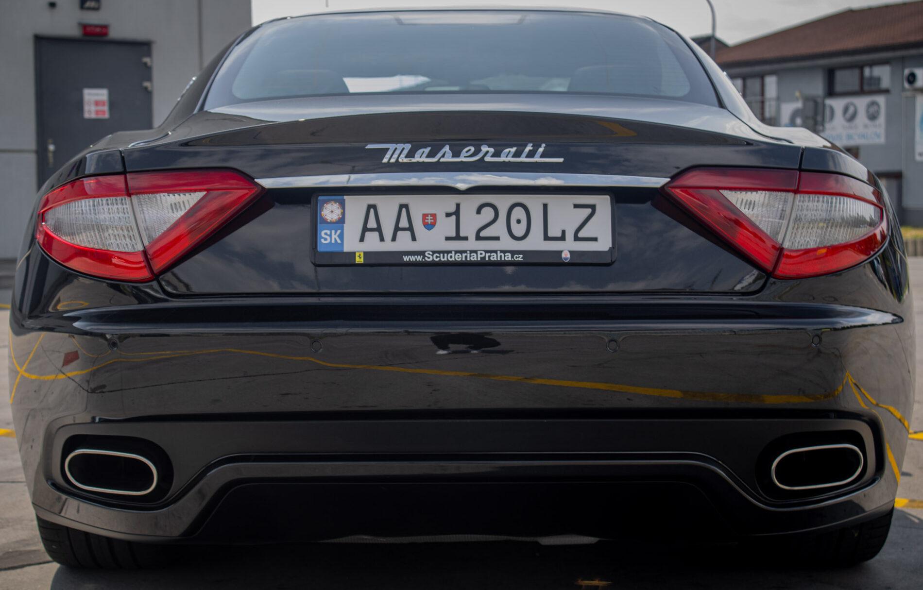 2008 Maserati GranTurismo, čierna kupé, 51 007 km