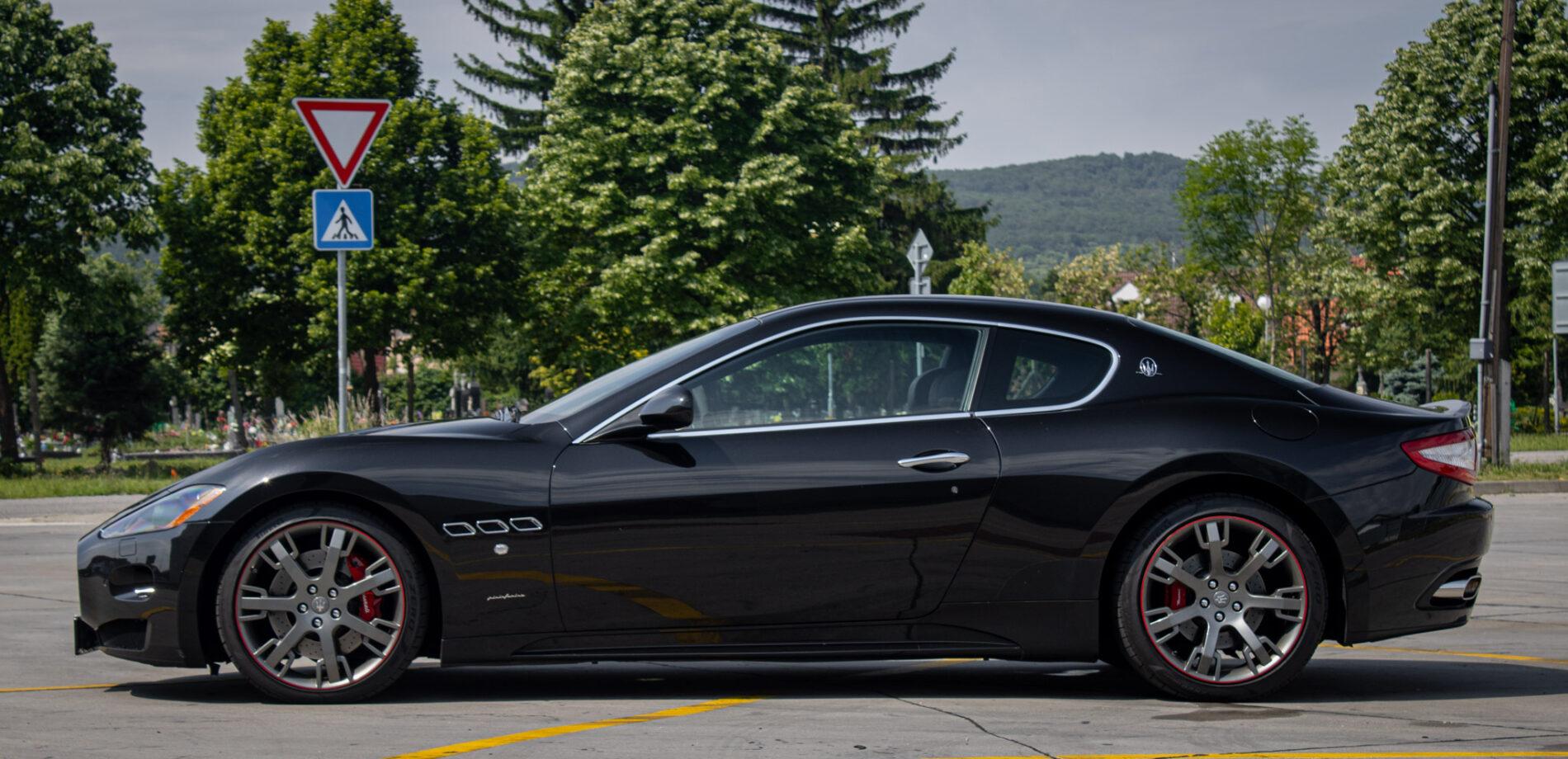 2008 Maserati GranTurismo, čierna kupé, 51 007 km