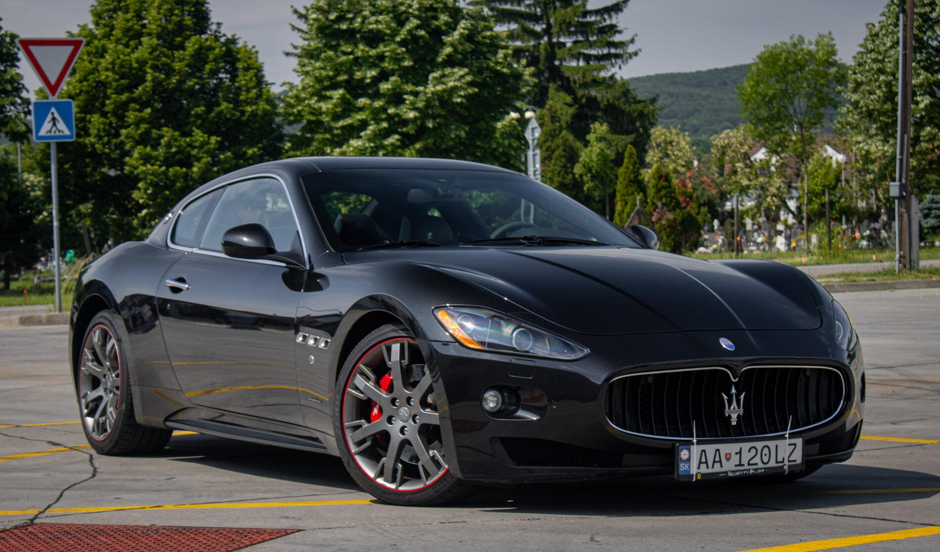 2008 Maserati GranTurismo, čierna kupé, 51 007 km