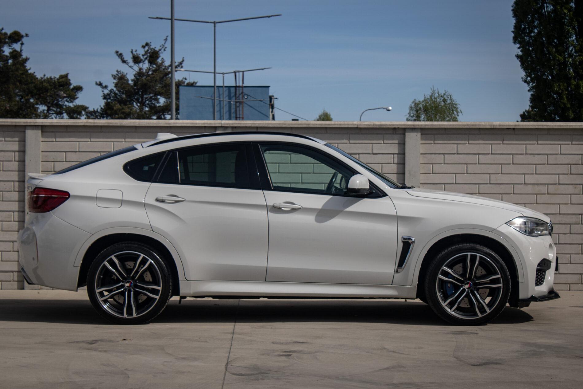 2016 BMW X6 M, biela suv, 227 553 km
