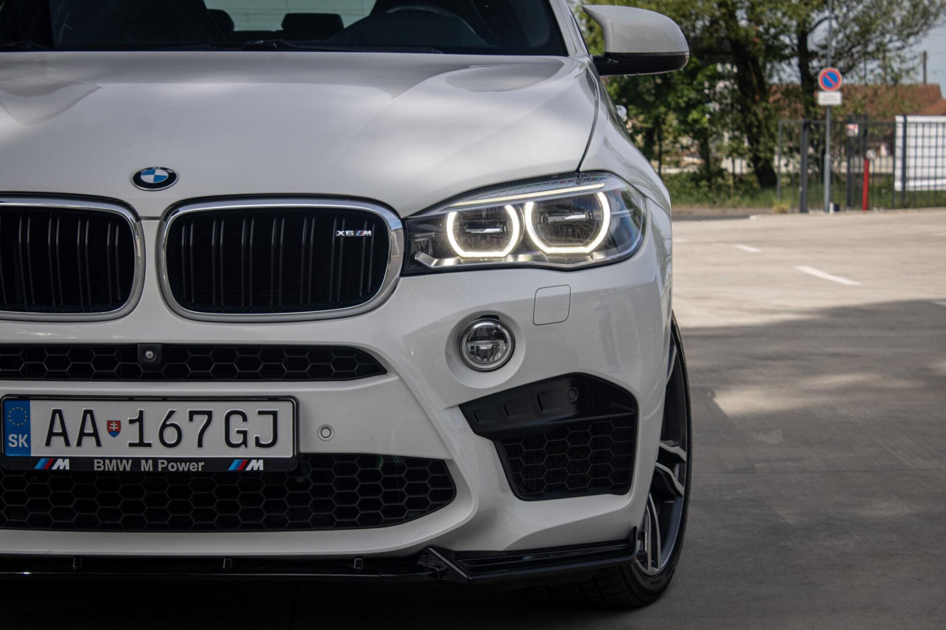 2016 BMW X6 M, biela suv, 227 553 km