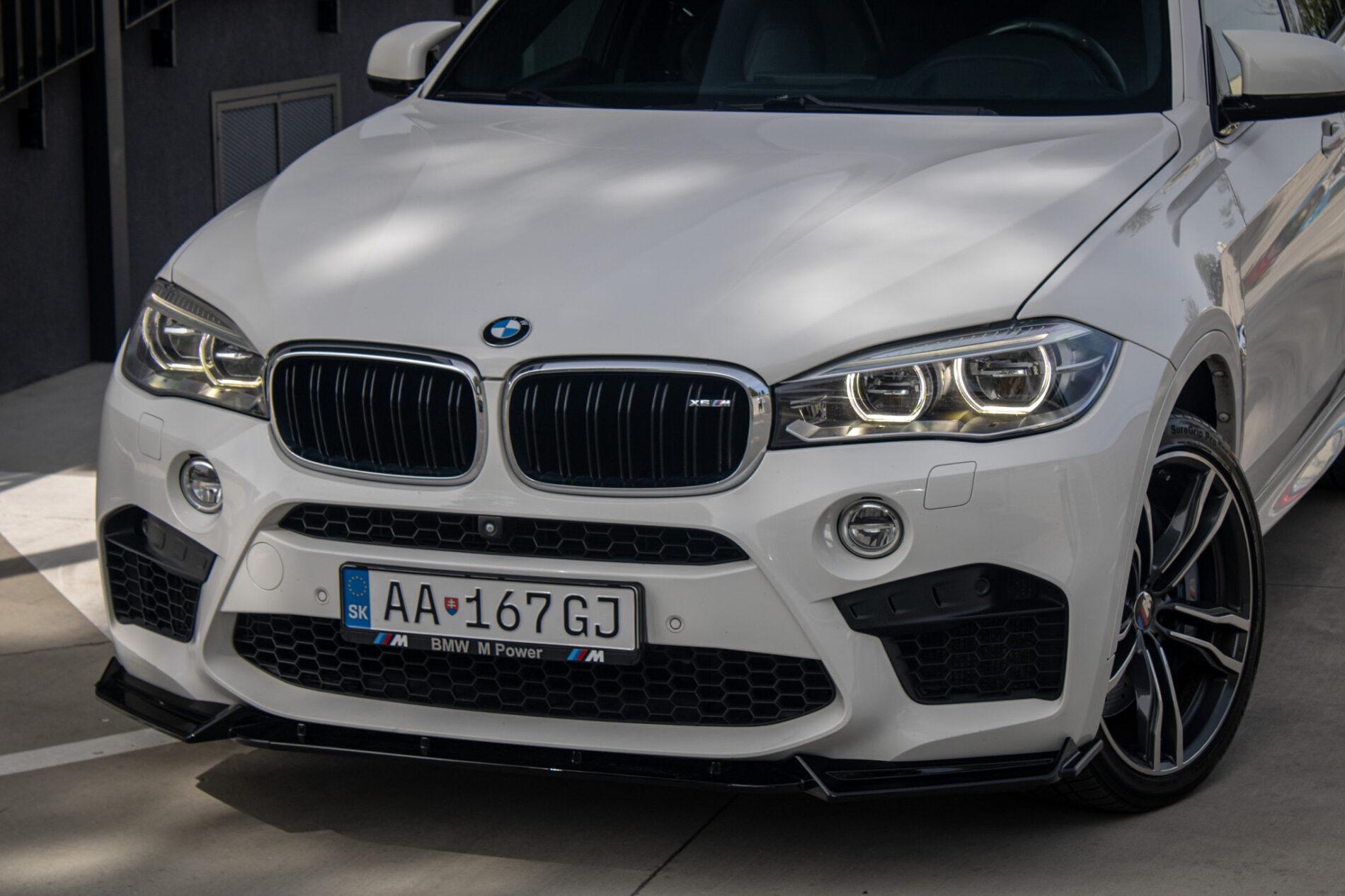 2016 BMW X6 M, biela suv, 227 553 km