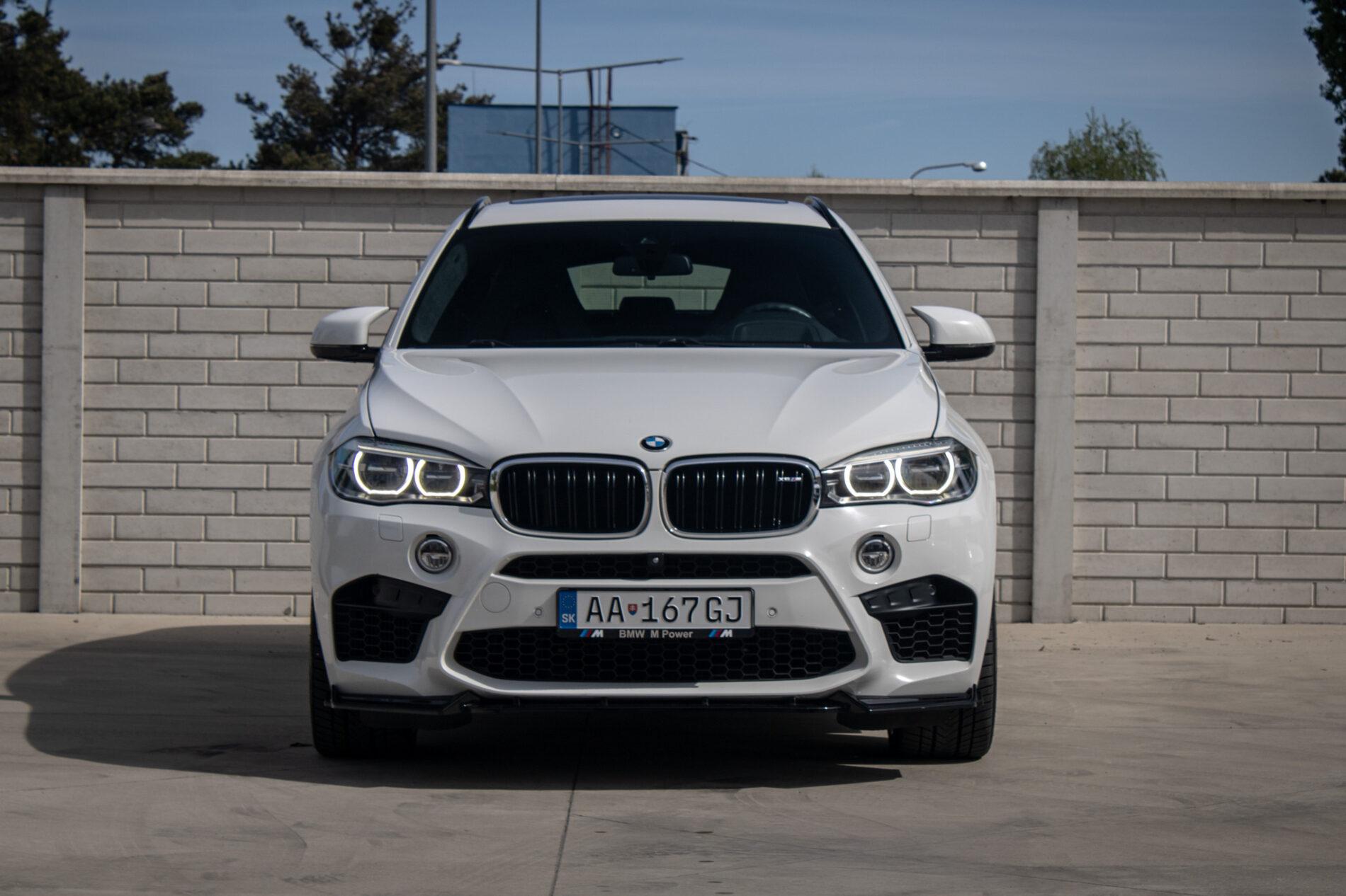 2016 BMW X6 M, biela suv, 227 553 km