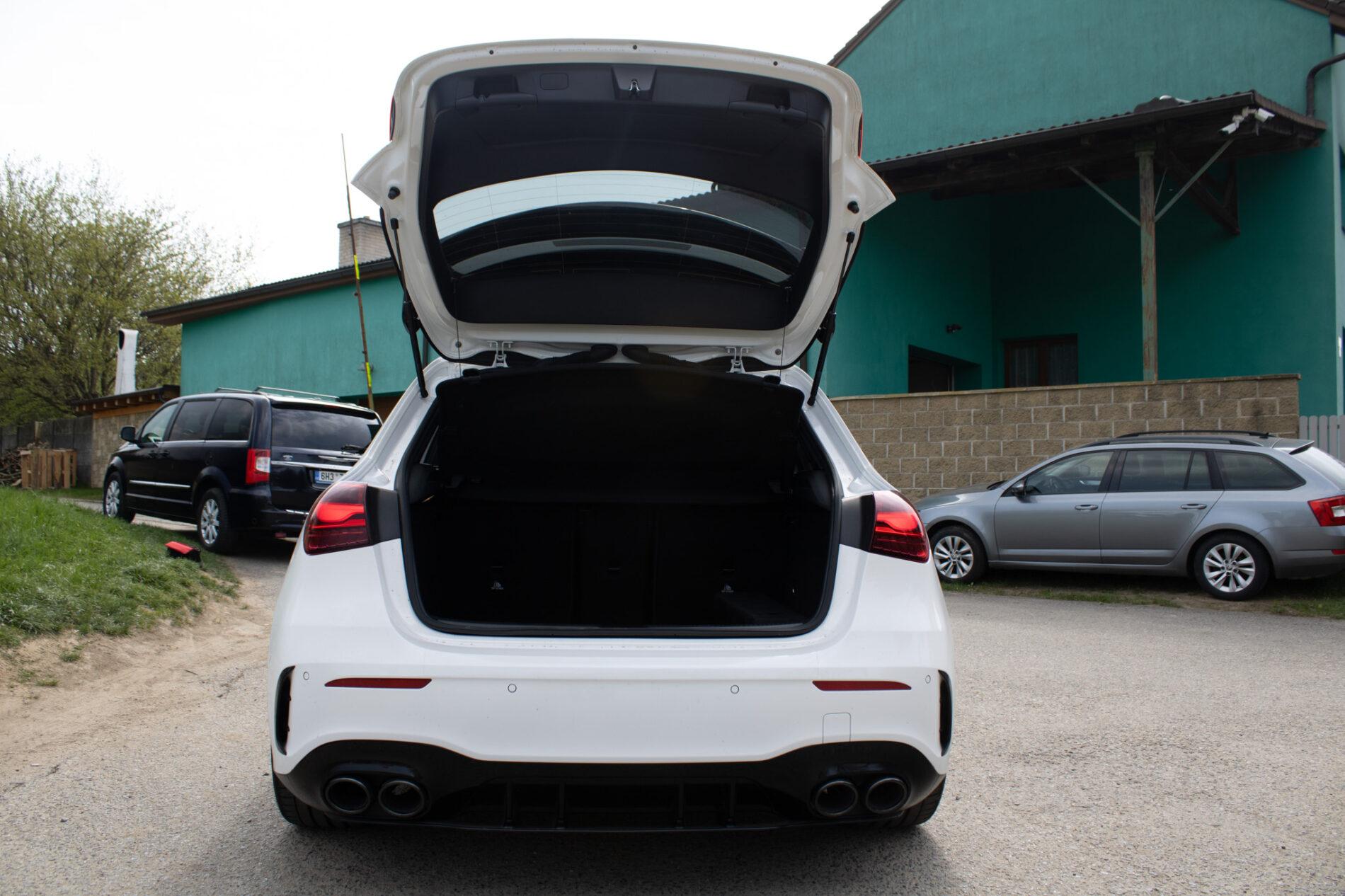 2024 Mercedes-Benz A 45 AMG S, biela hatchback, 6 500 km