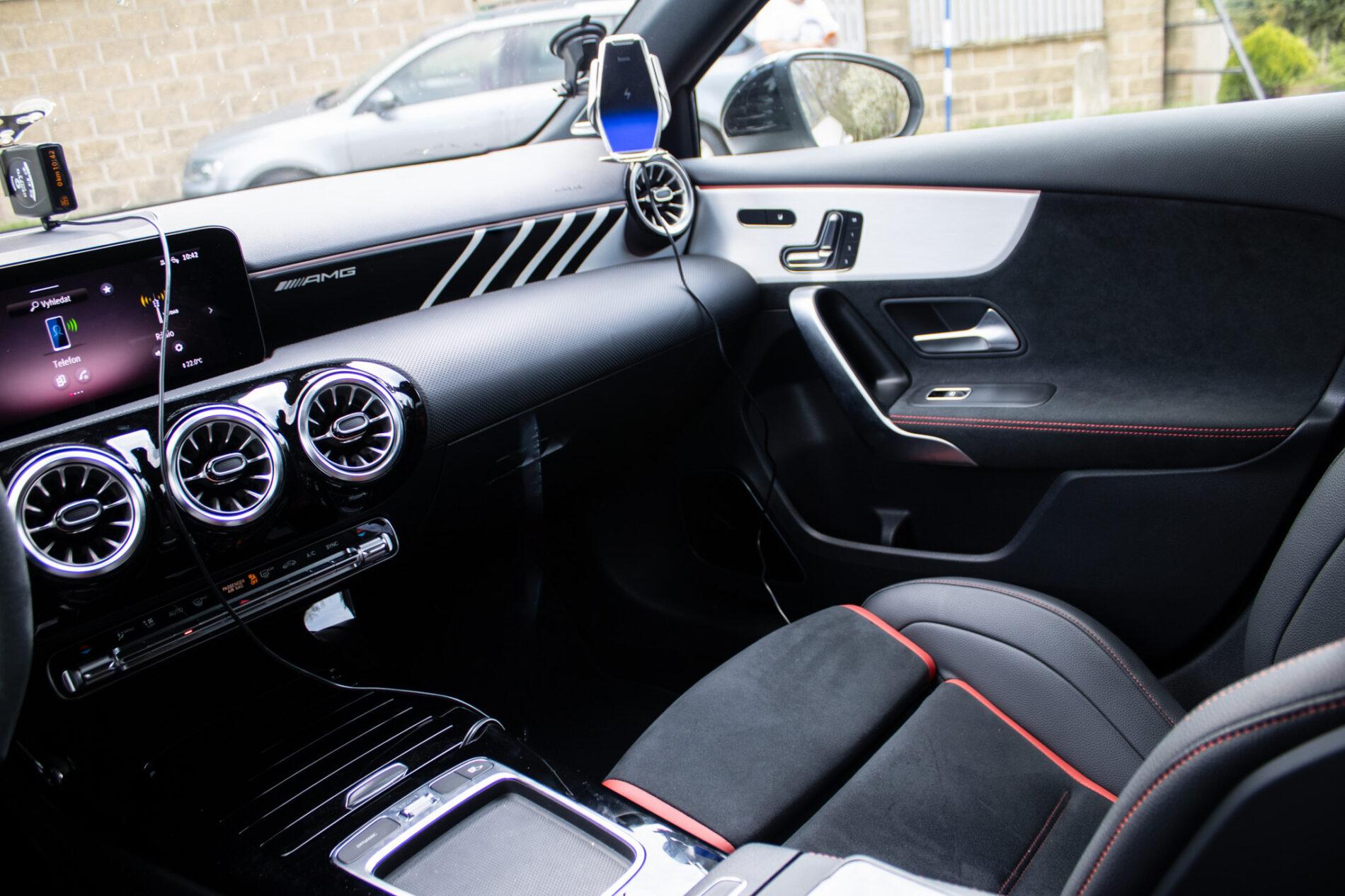 2024 Mercedes-Benz A 45 AMG S, biela hatchback, 6 500 km