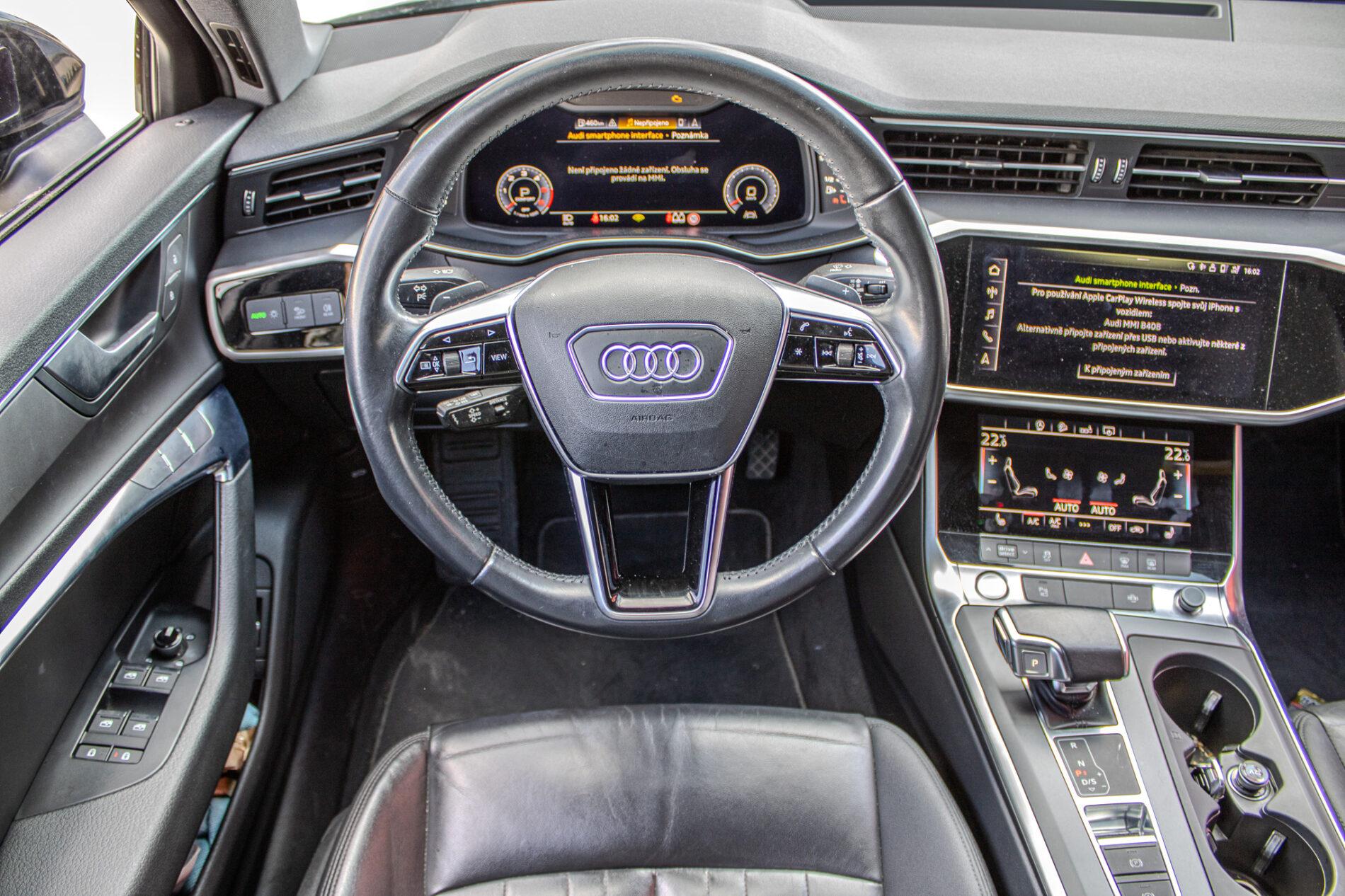2020 AUDI A6, čierna kombi, 176 750 km