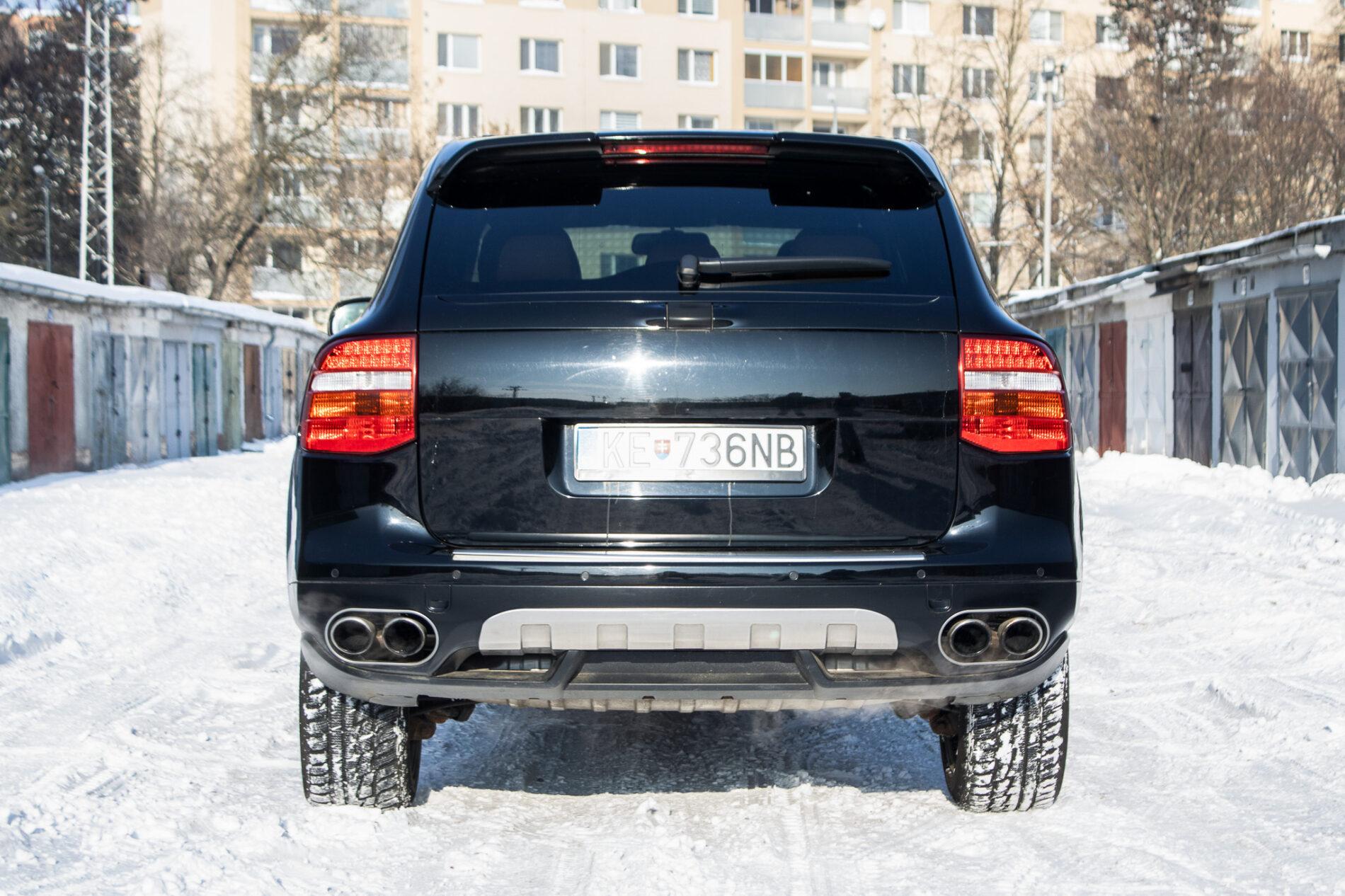 2009 Porsche Cayenne Turbo, čierna suv, 153 062 km