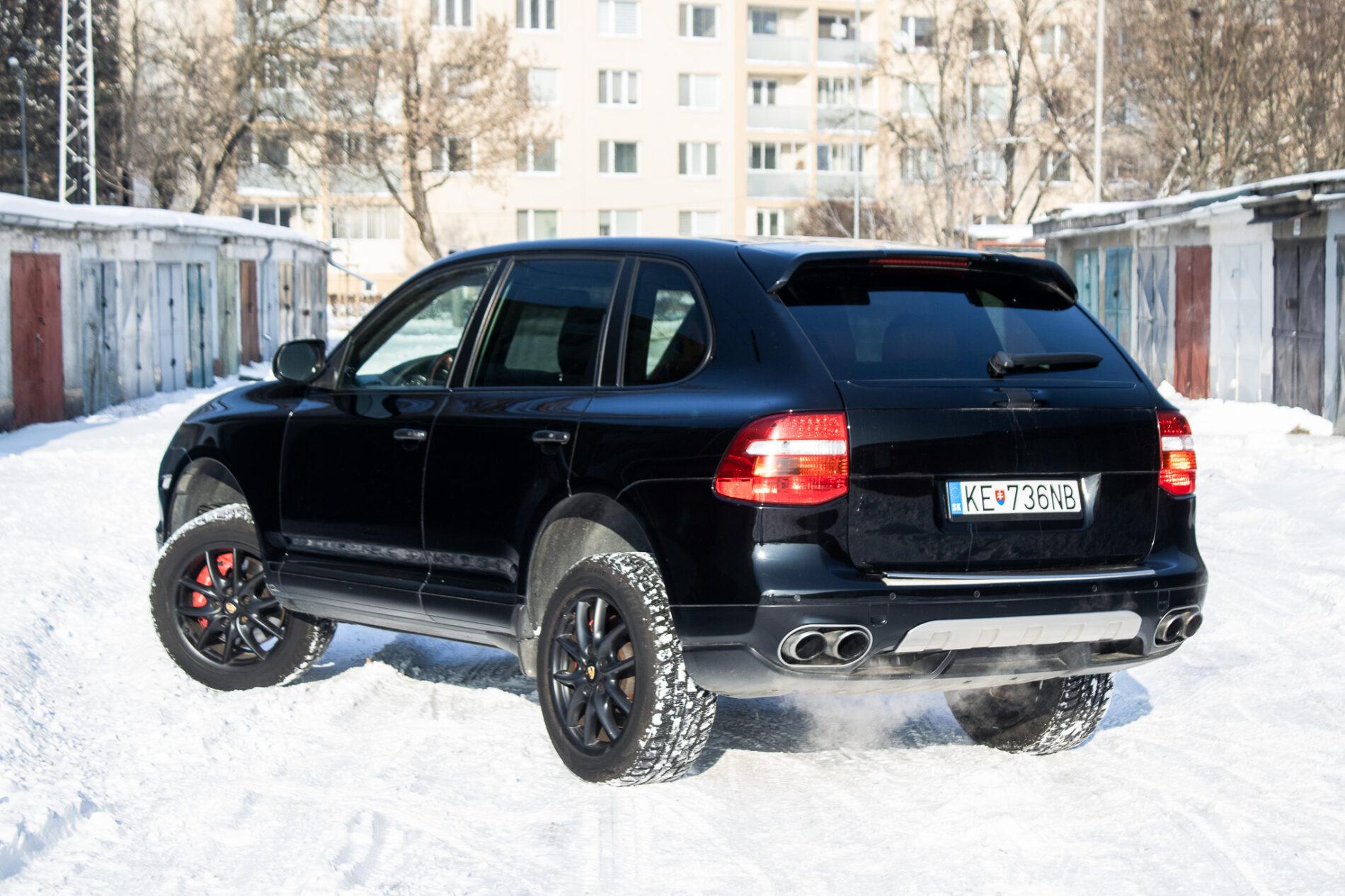 2009 Porsche Cayenne Turbo, čierna suv, 153 062 km