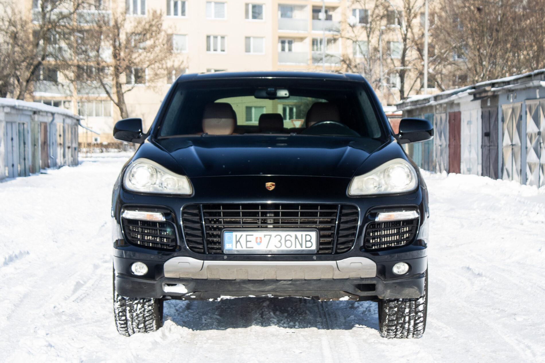 2009 Porsche Cayenne Turbo, čierna suv, 153 062 km