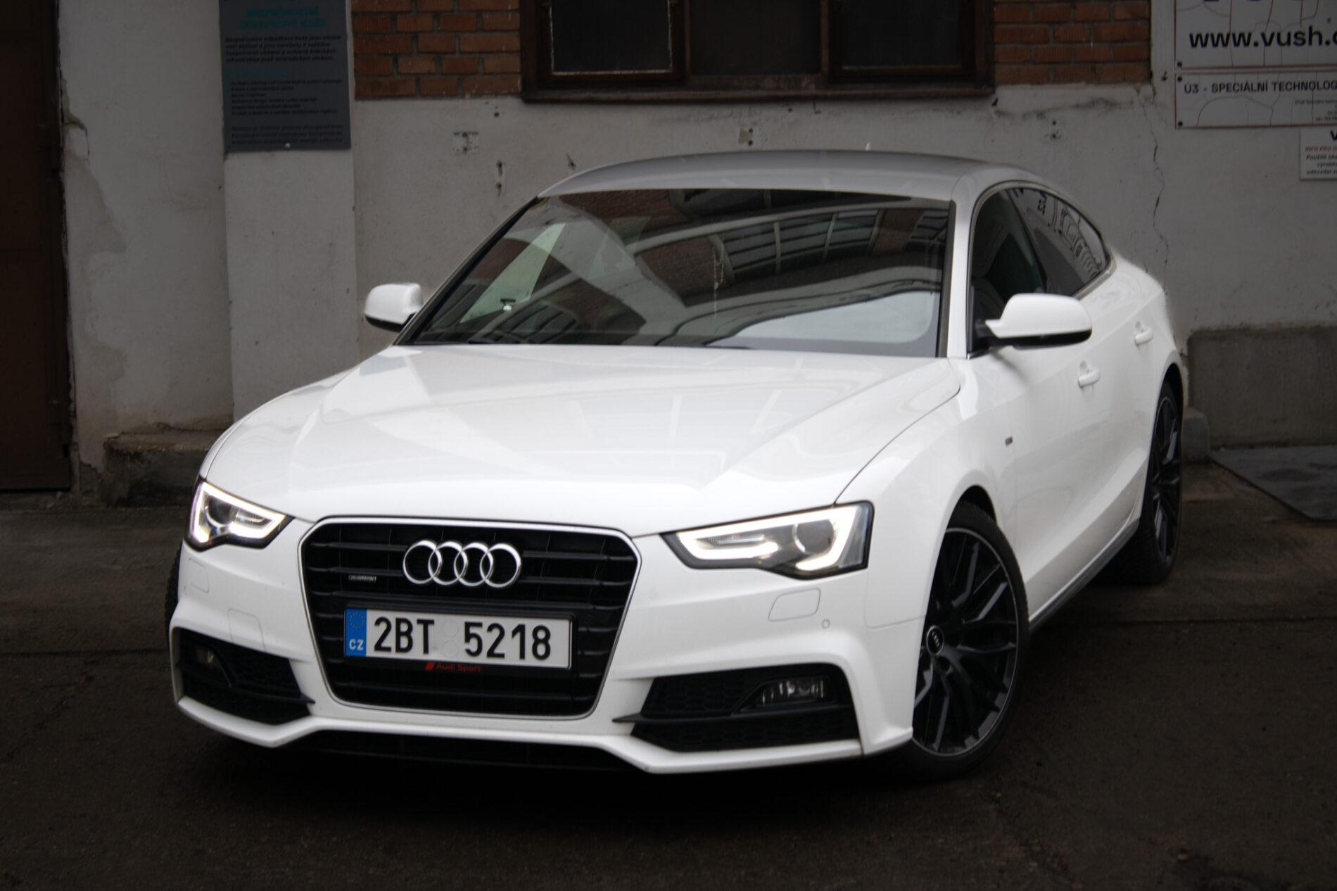 2016 AUDI A5, biela hatchback, 194 000 km