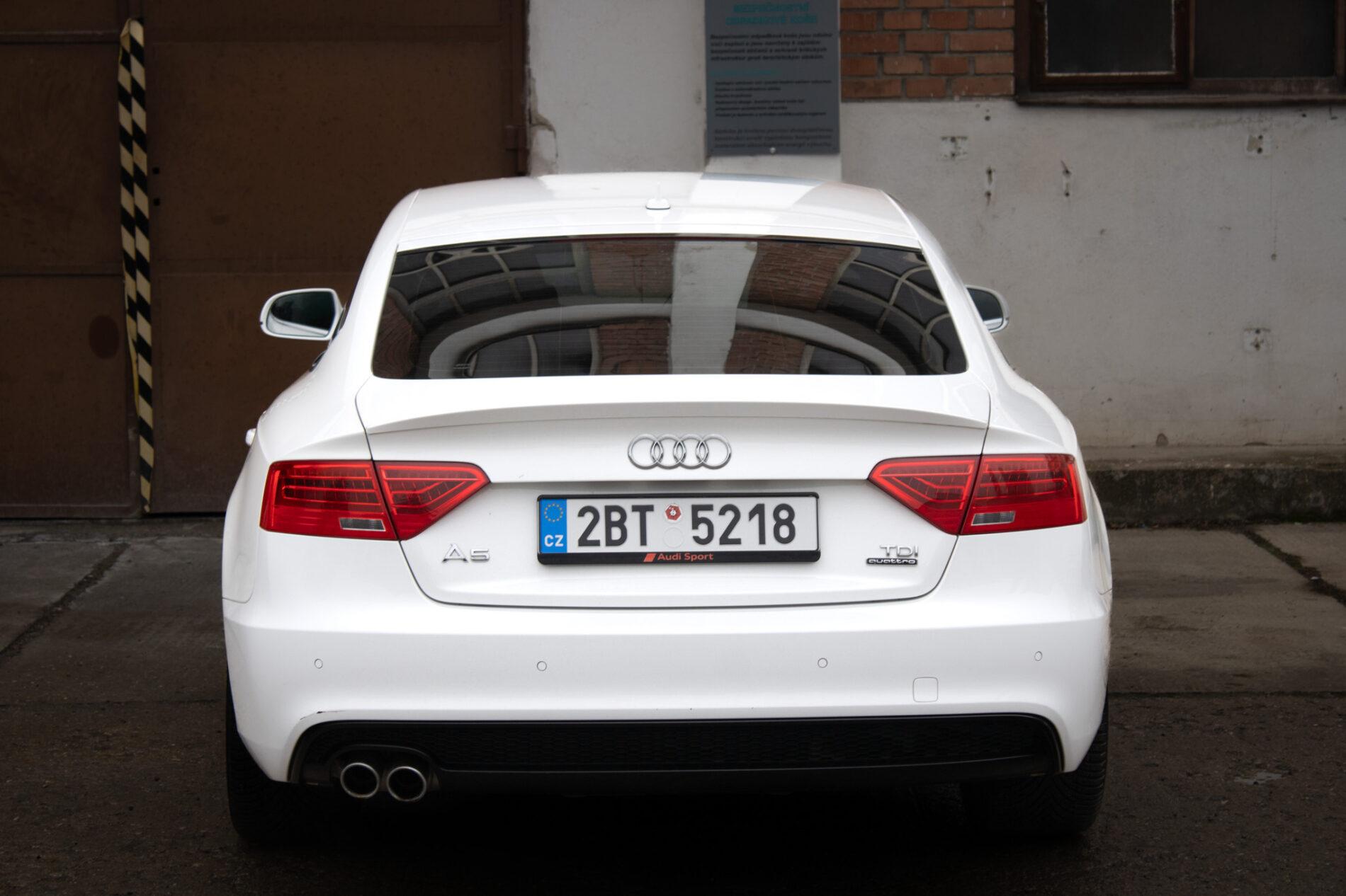 2016 AUDI A5, biela hatchback, 194 000 km