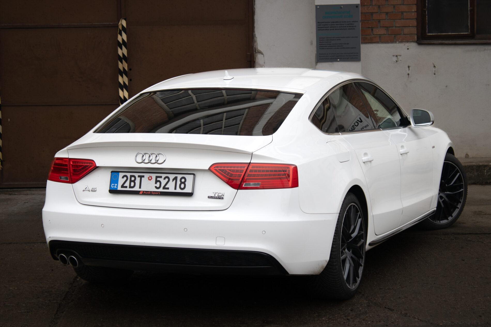2016 AUDI A5, biela hatchback, 194 000 km