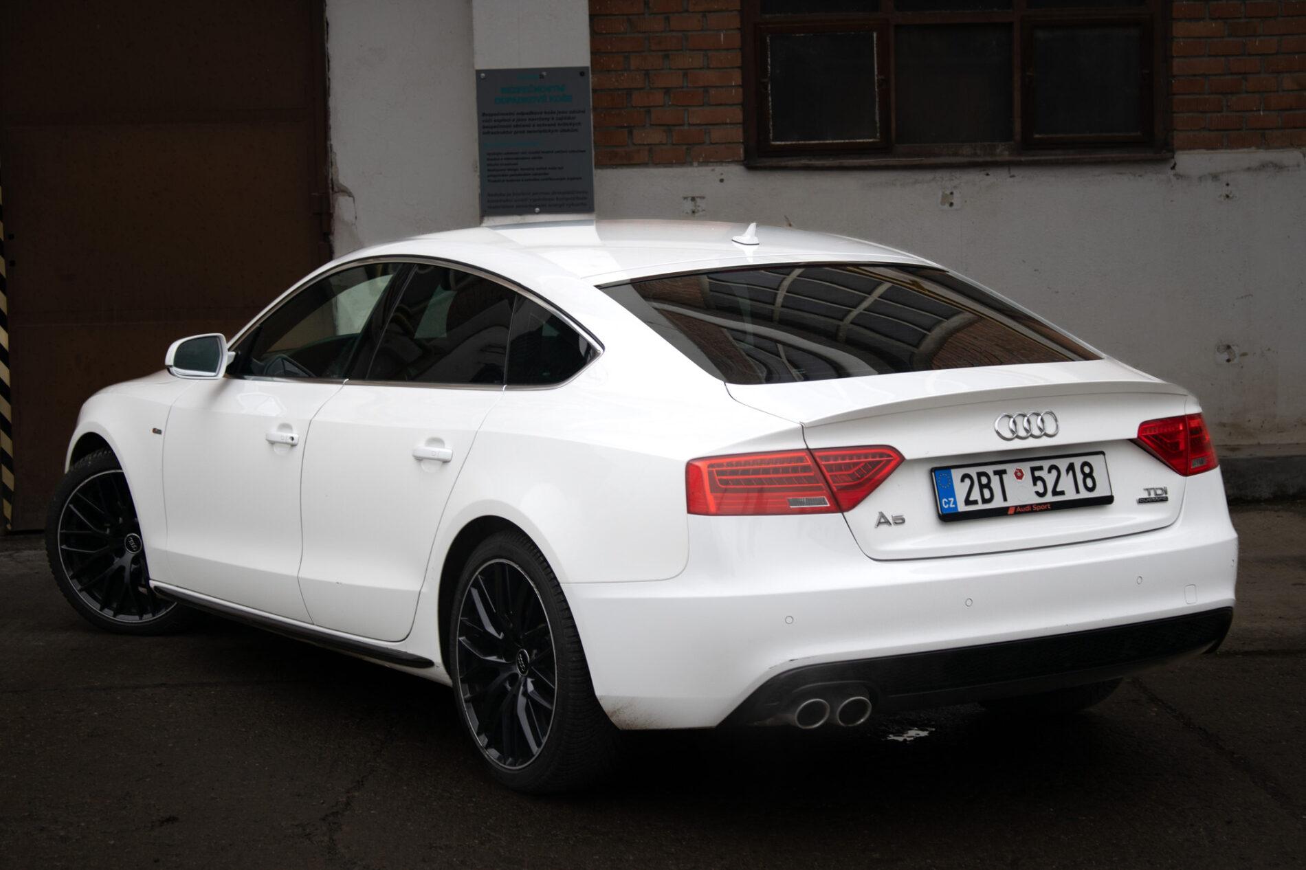 2016 AUDI A5, biela hatchback, 194 000 km