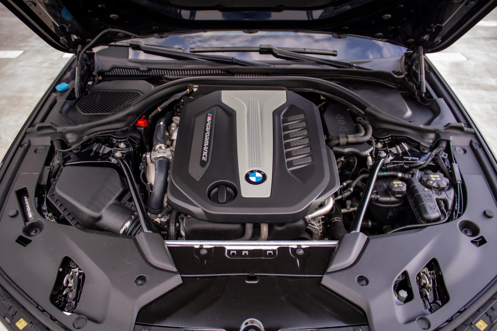 2019 BMW M550d, čierna sedan, 239 000 km
