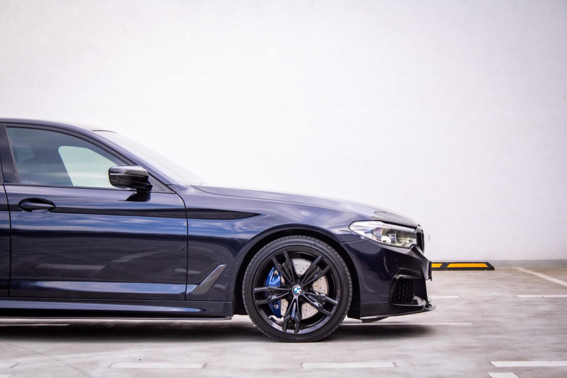 2019 BMW M550d, čierna sedan, 239 000 km