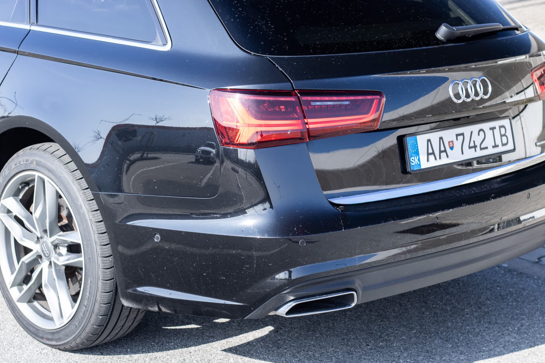 2017 AUDI A6, čierna kombi, 274 353 km