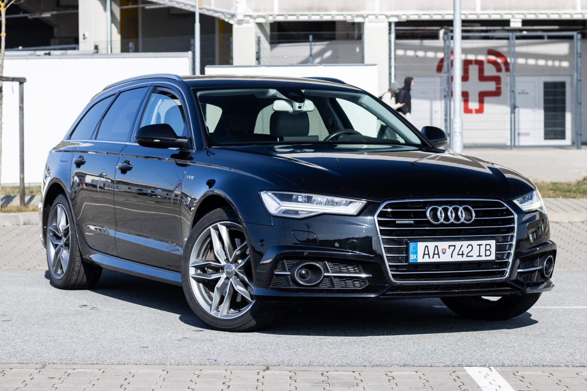 2017 AUDI A6, čierna kombi, 274 353 km