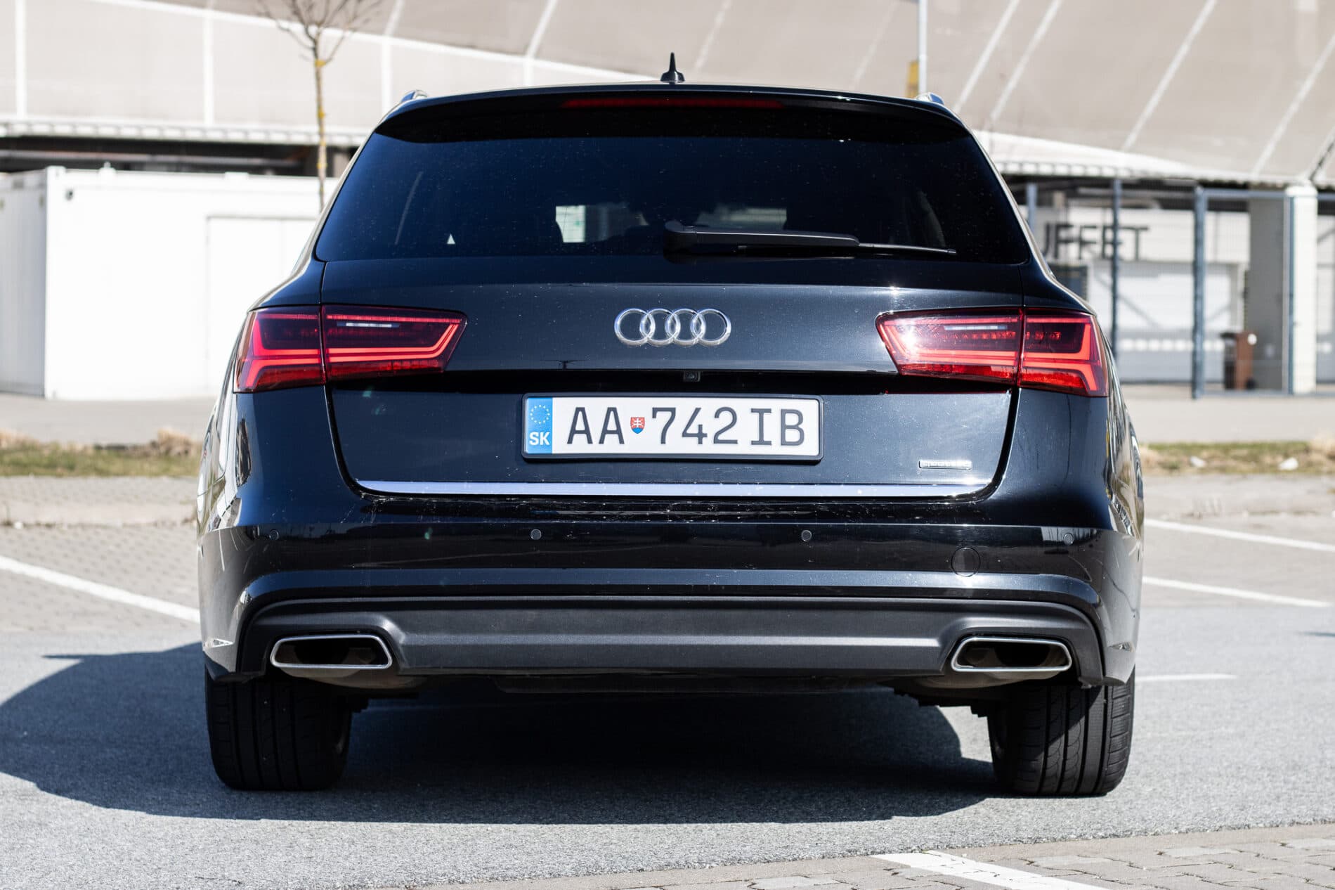 2017 AUDI A6, čierna kombi, 274 353 km