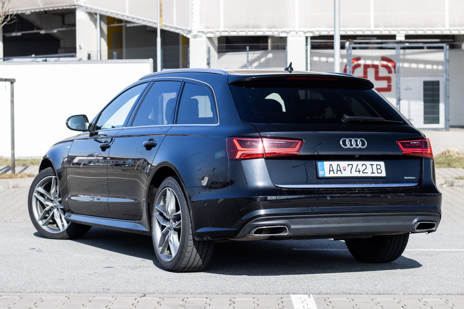 2017 AUDI A6, čierna kombi, 274 353 km