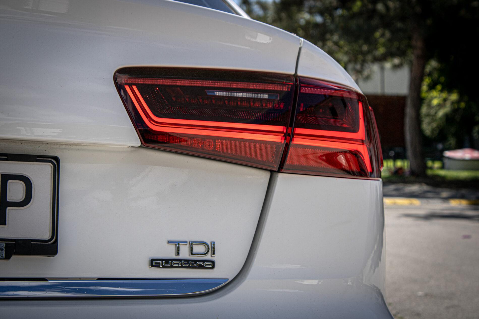 2016 AUDI A6, biela sedan, 244 763 km