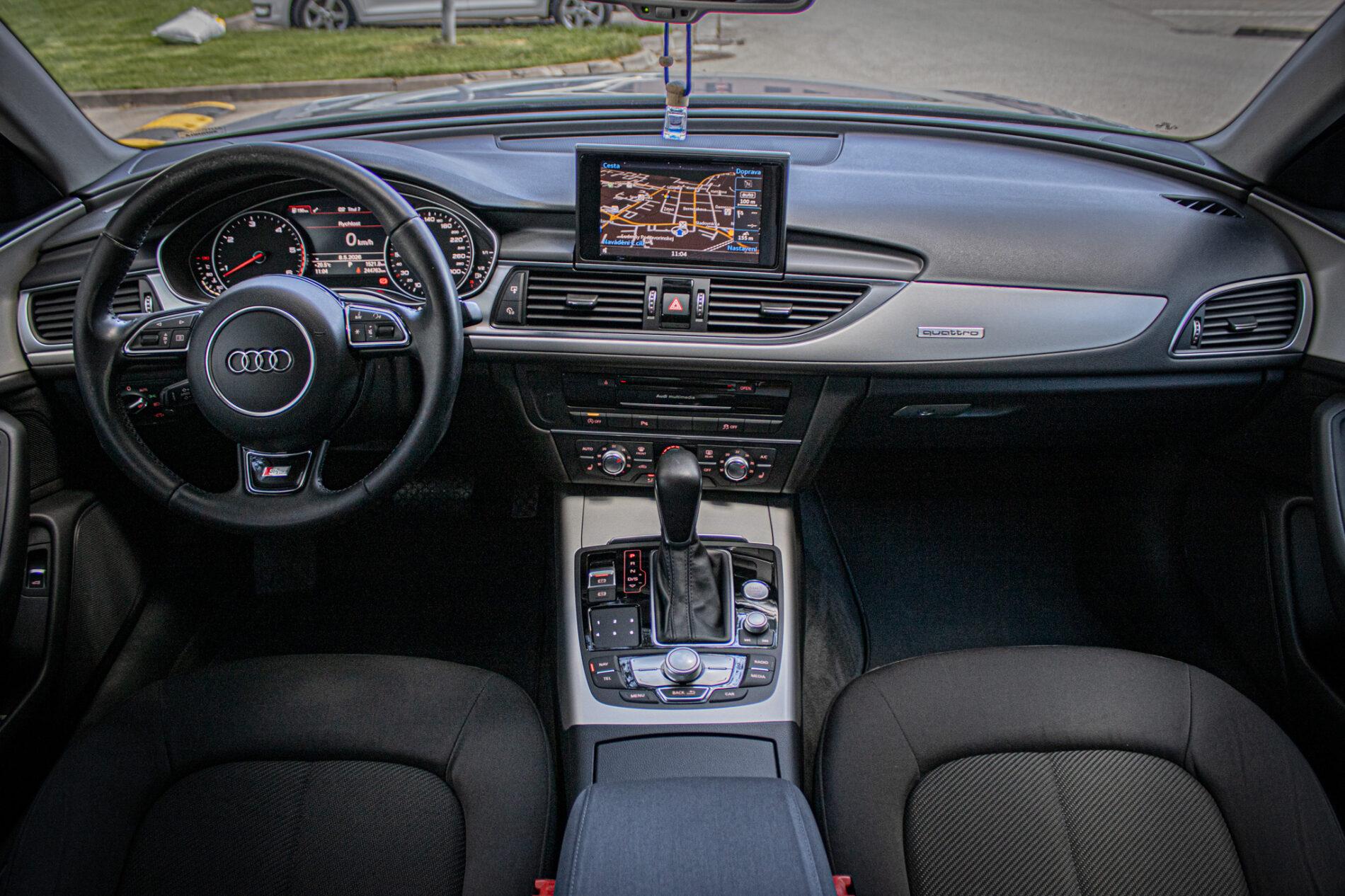 2016 AUDI A6, biela sedan, 244 763 km