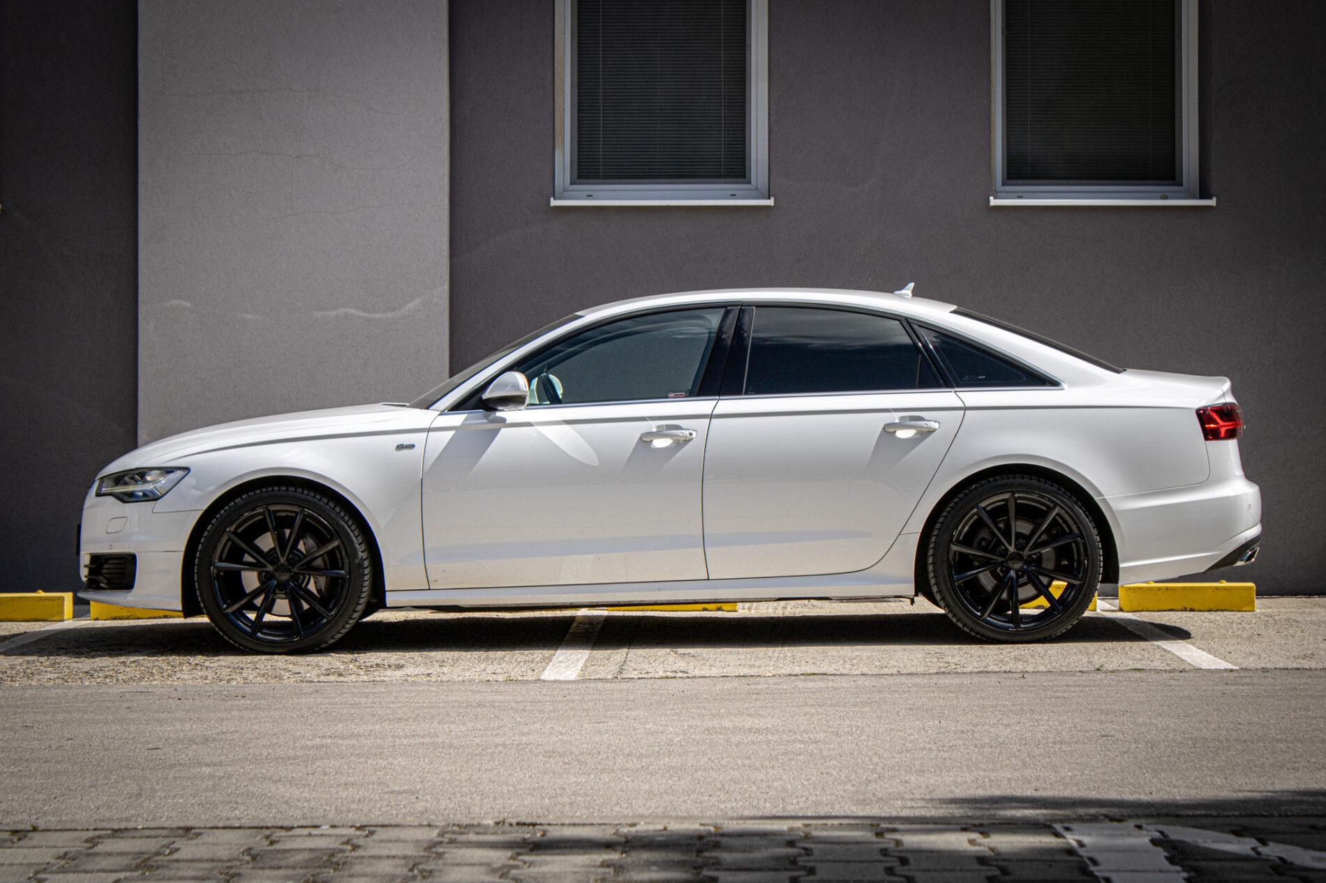 2016 AUDI A6, biela sedan, 244 763 km
