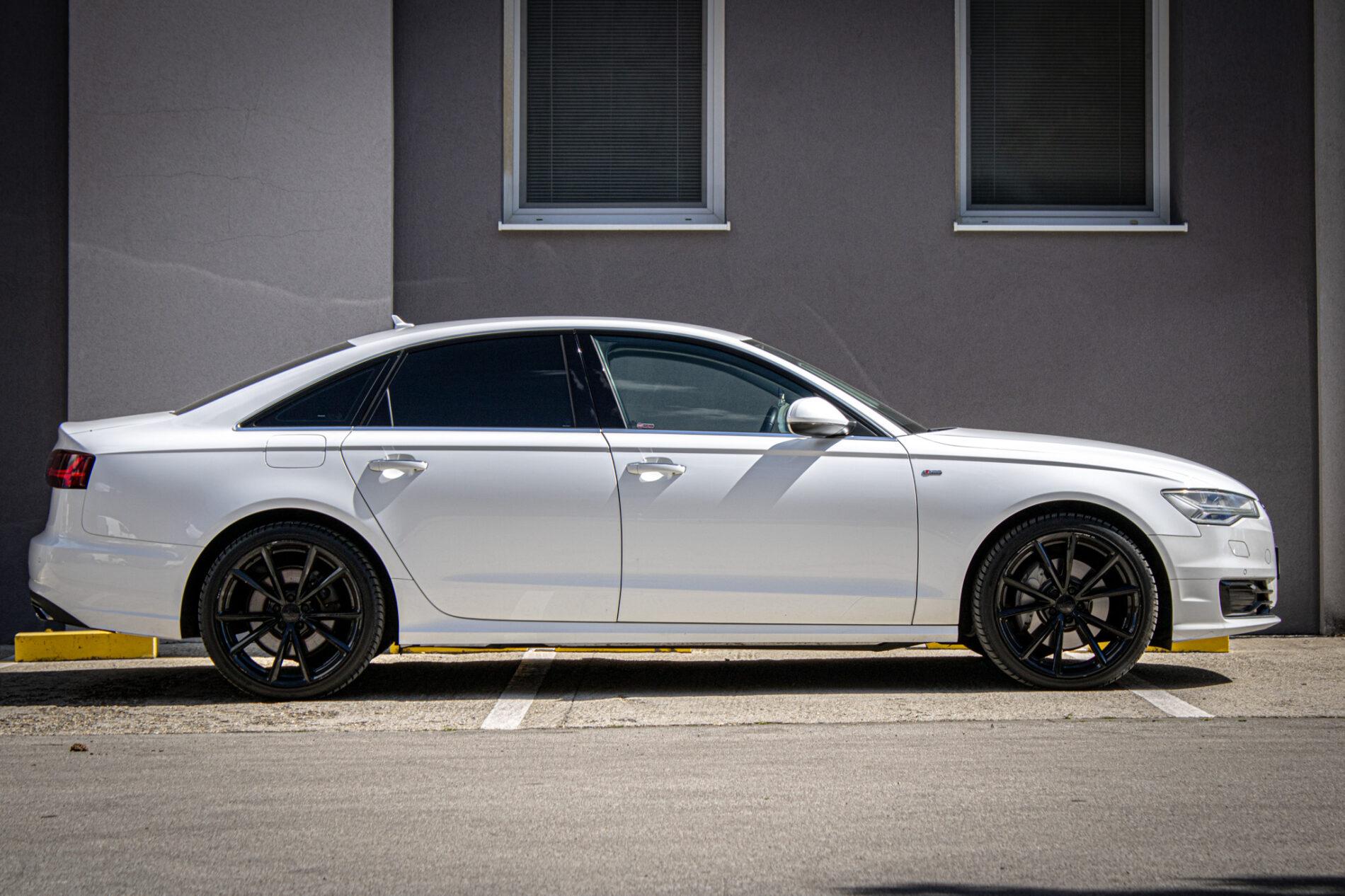 2016 AUDI A6, biela sedan, 244 763 km