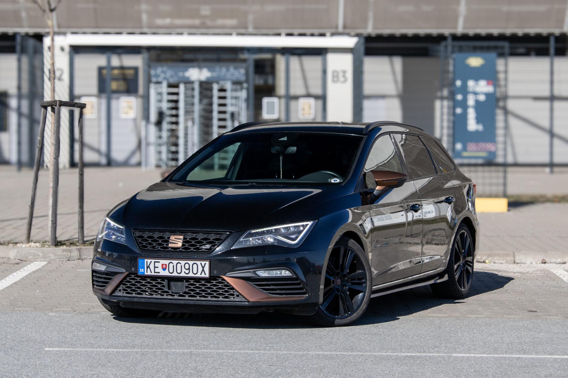 2018 Seat Leon Cupra, čierna kombi, 219 326 km