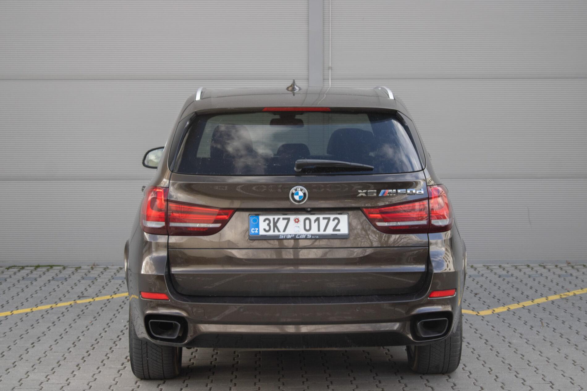 2014 BMW X5 M50d, hnedá suv, 221 000 km