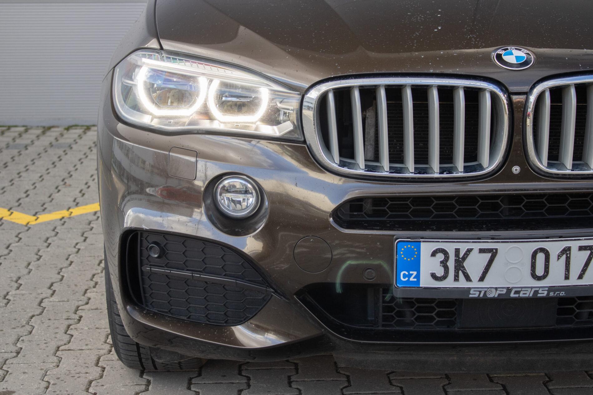 2014 BMW X5 M50d, hnedá suv, 221 000 km