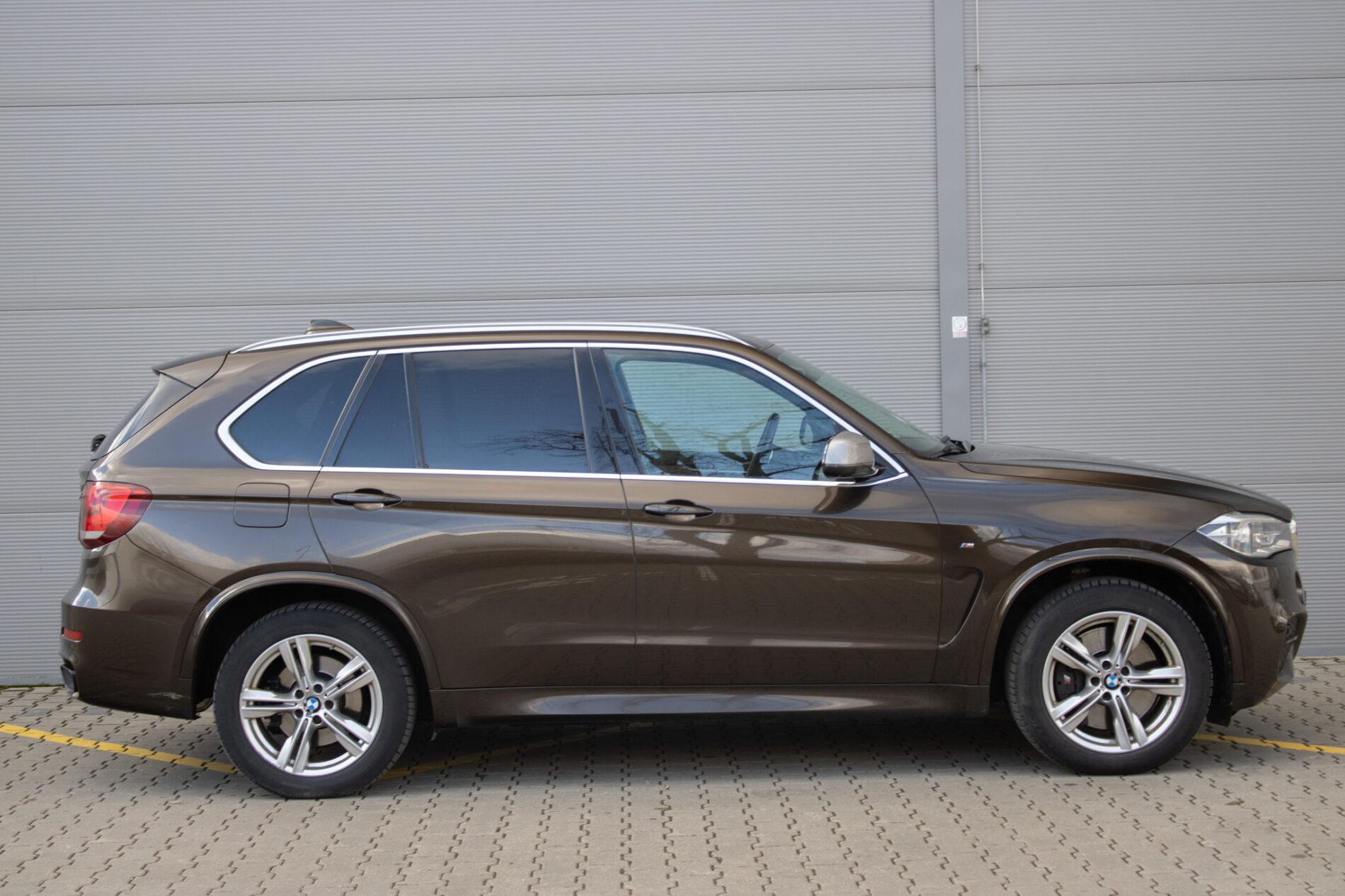 2014 BMW X5 M50d, hnedá suv, 221 000 km