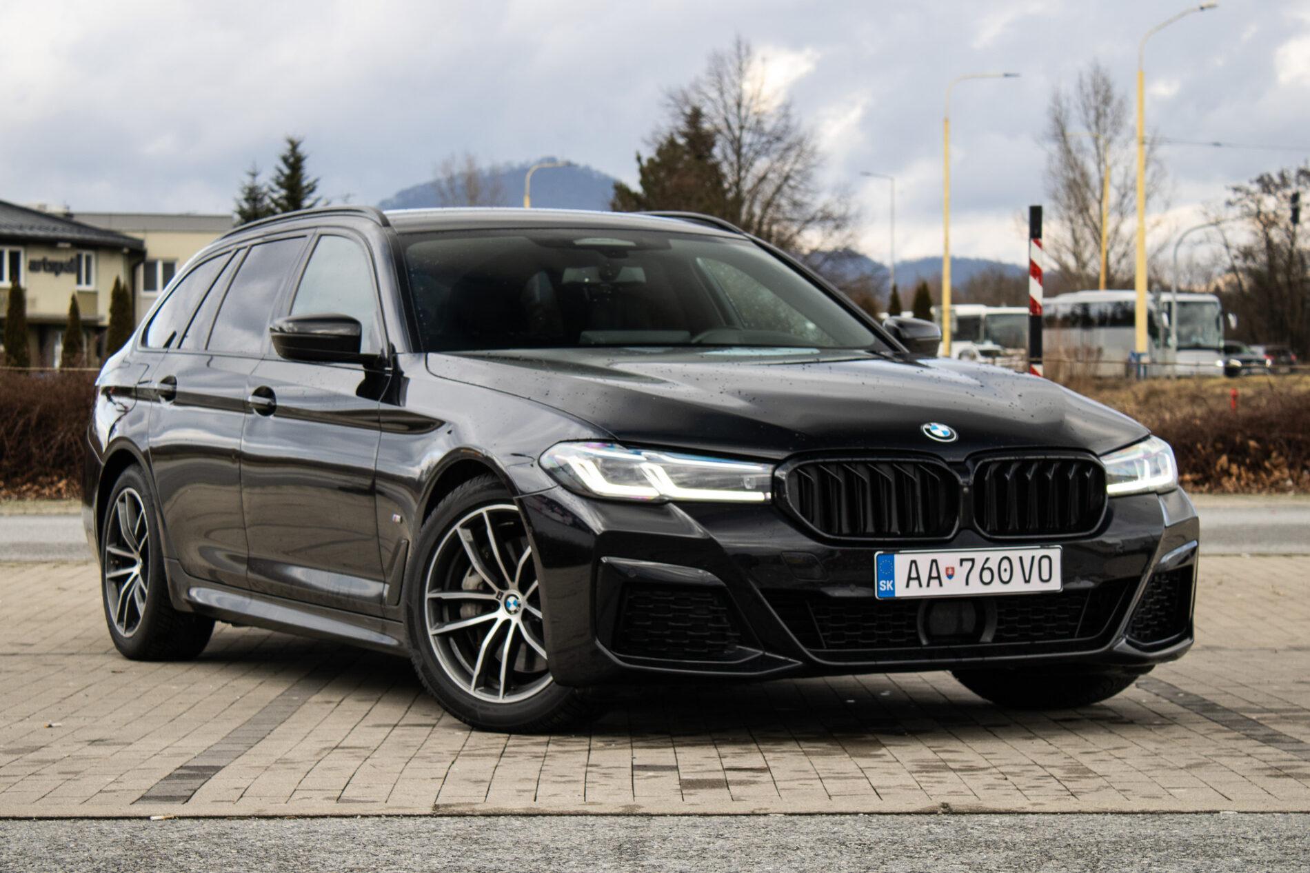 2023 BMW 540d, béžová kombi, 95 383 km