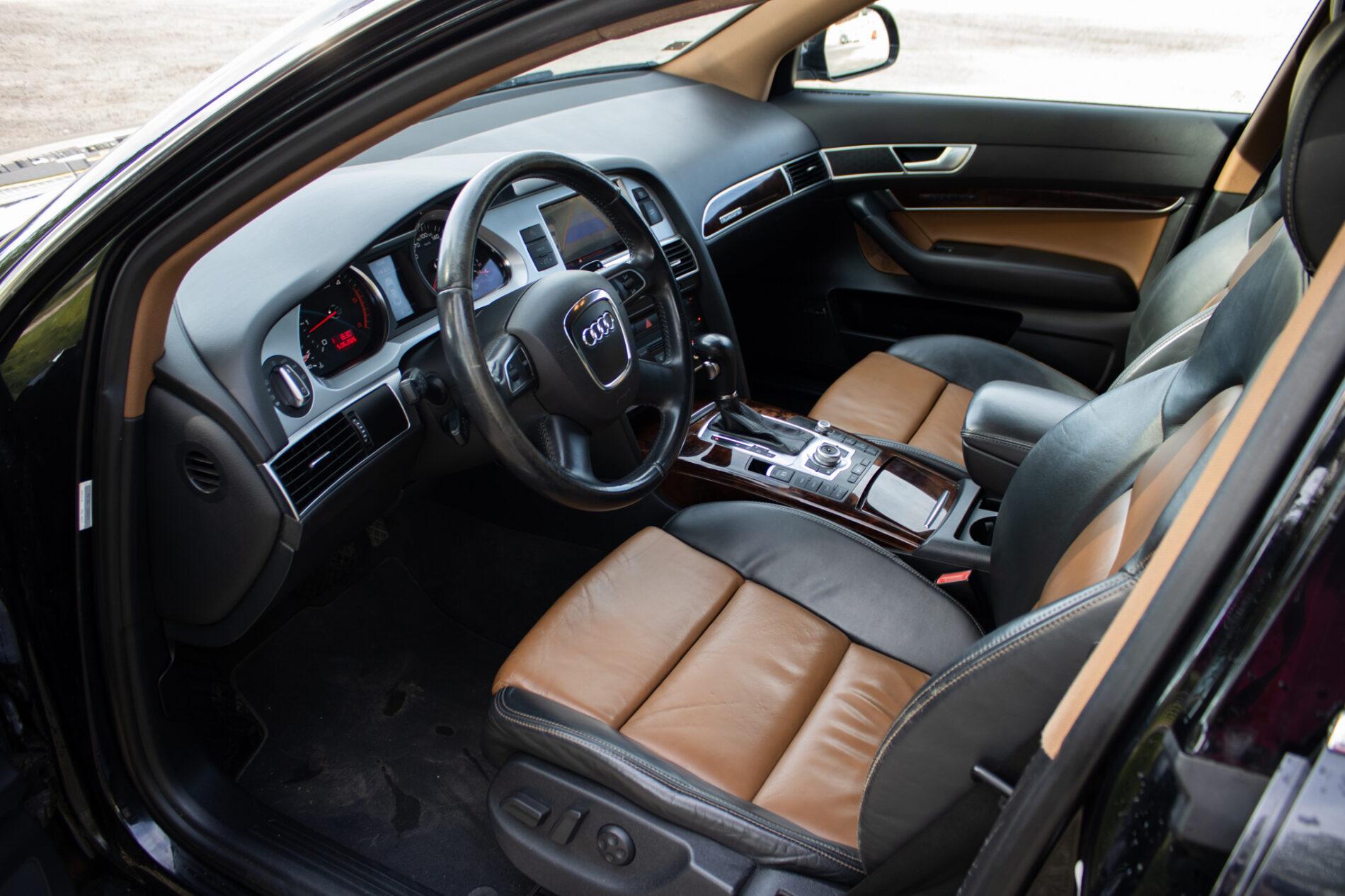 2009 AUDI A6, čierna sedan, 268 281 km