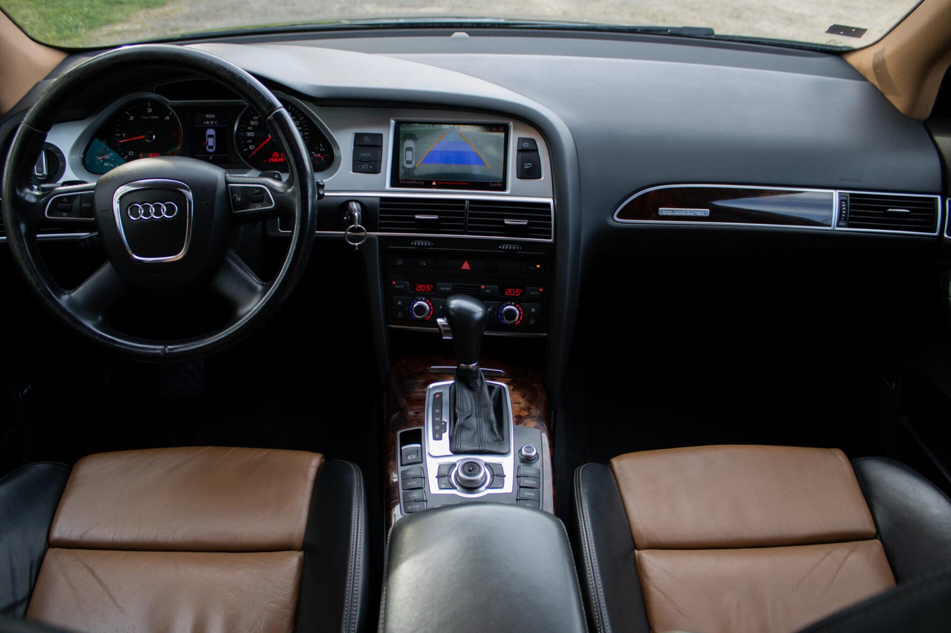 2009 AUDI A6, čierna sedan, 268 281 km
