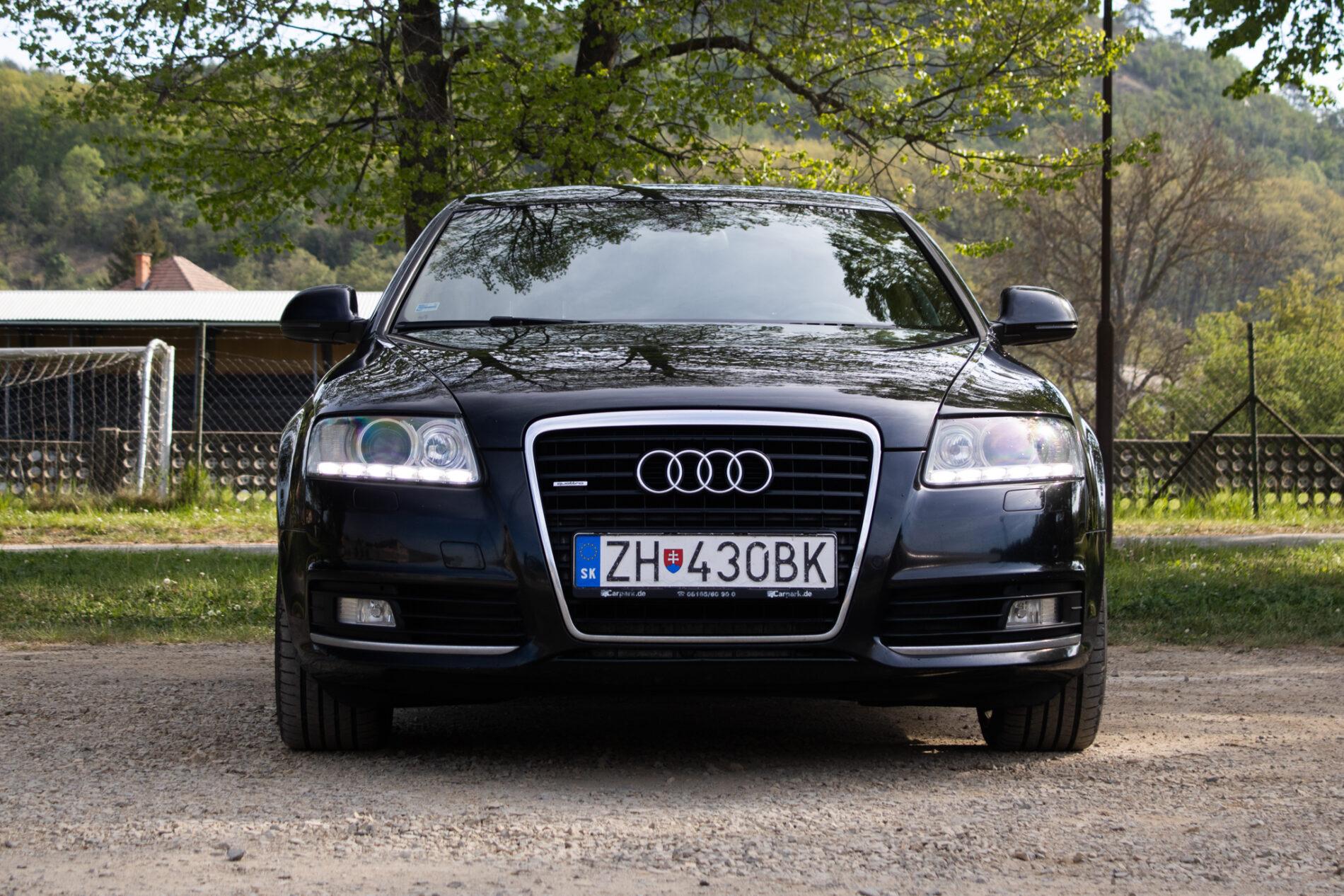 2009 AUDI A6, čierna sedan, 268 281 km