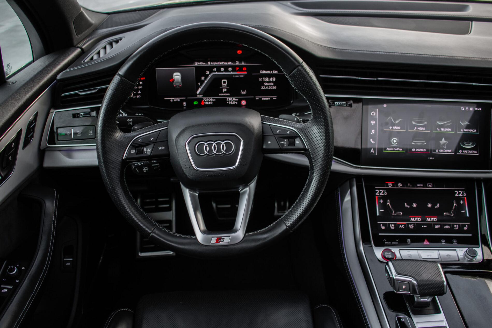 2022 AUDI SQ7, čierna suv, 72 106 km
