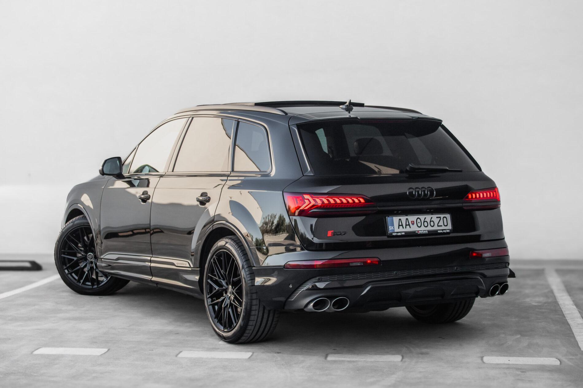 2022 AUDI SQ7, čierna suv, 72 106 km