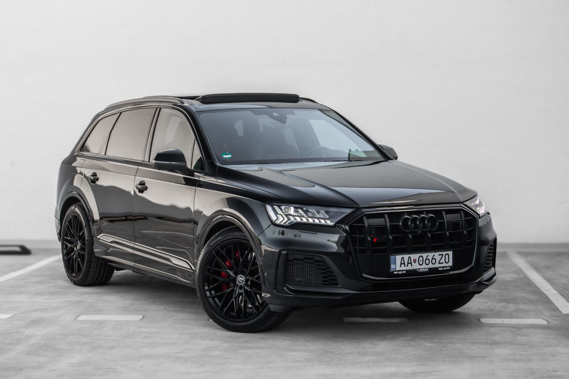 2022 AUDI SQ7, čierna suv, 72 106 km