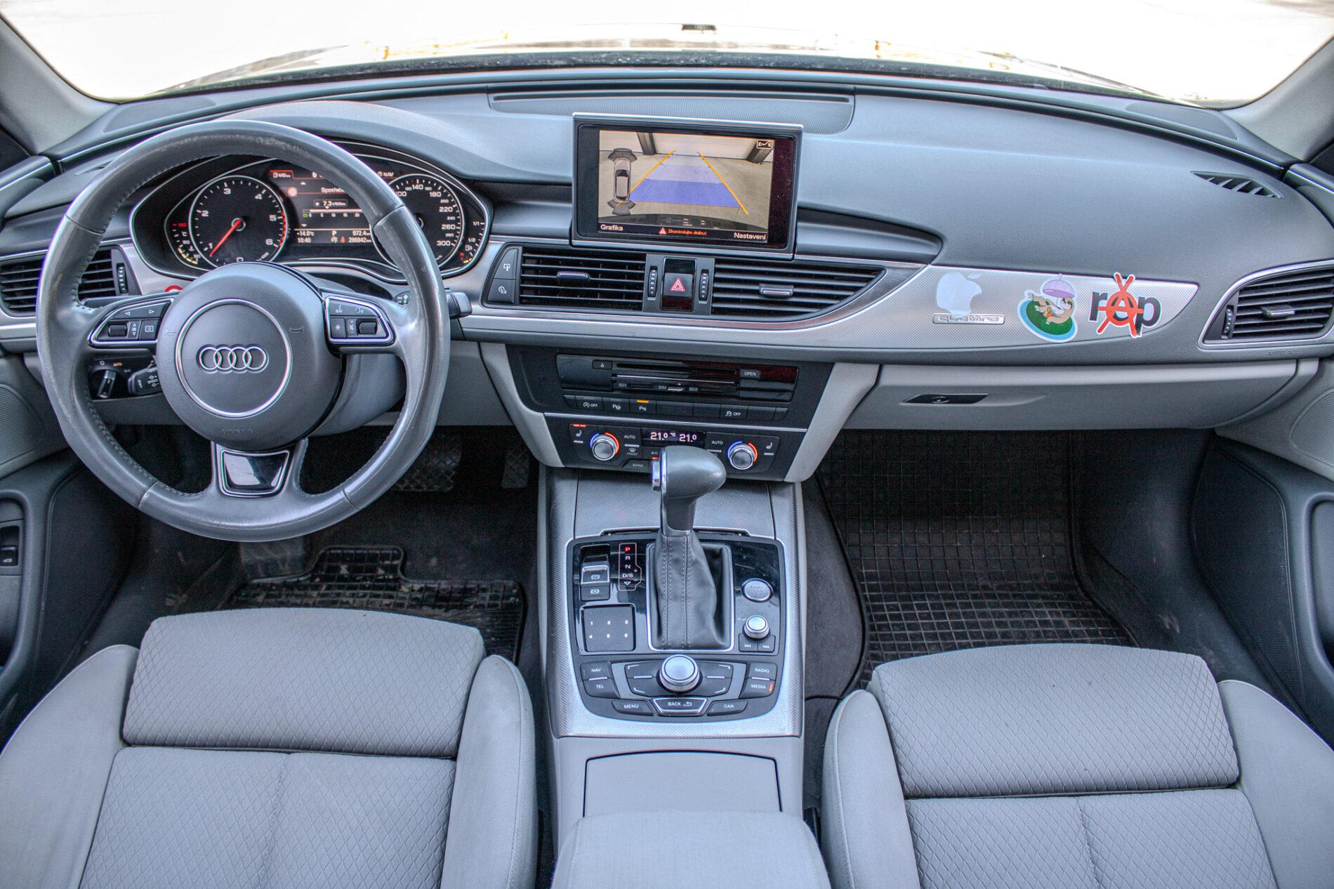 2015 AUDI A6, sivá kombi, 286 842 km