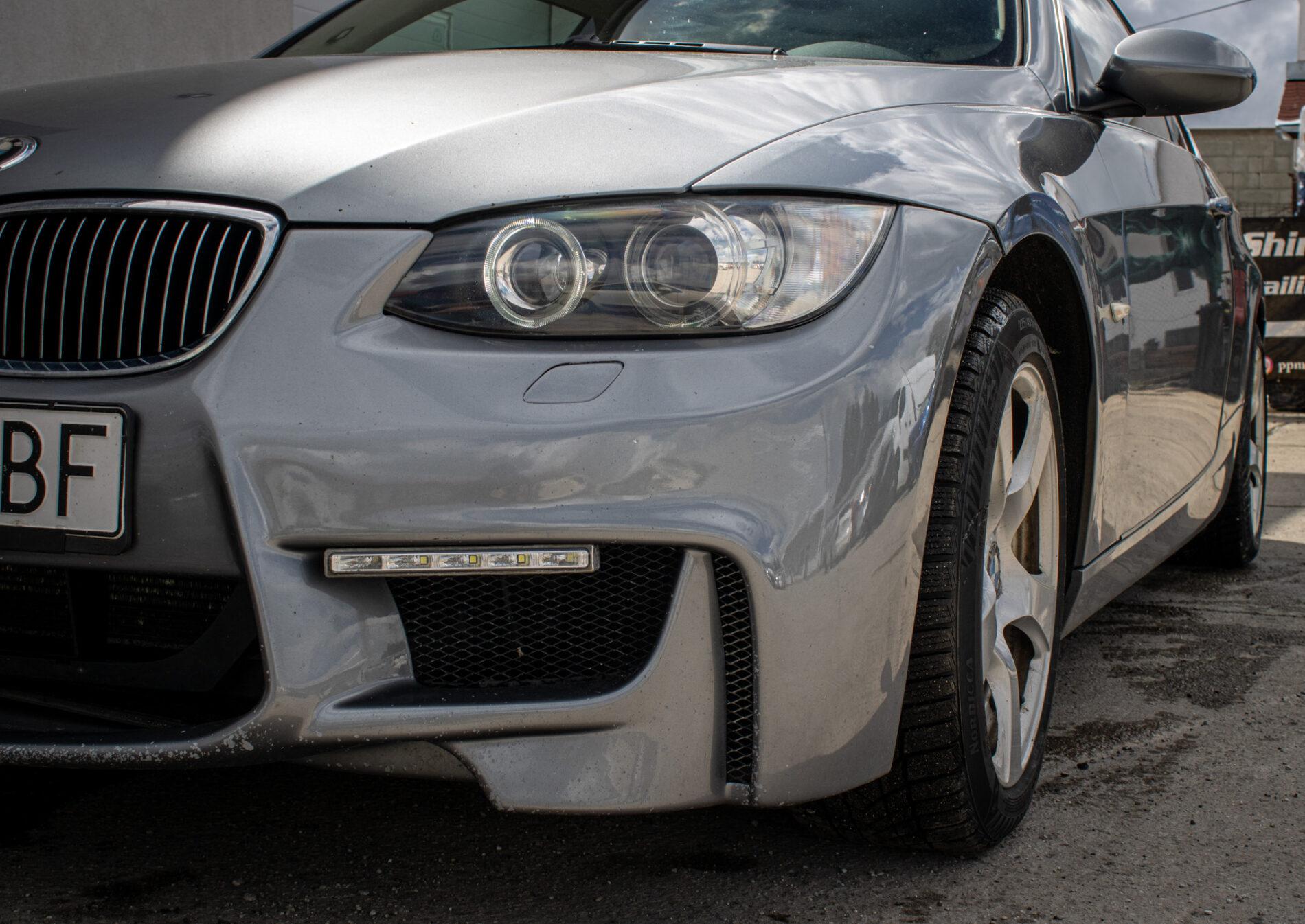 2008 BMW 325i, sivá kupé, 287 630 km