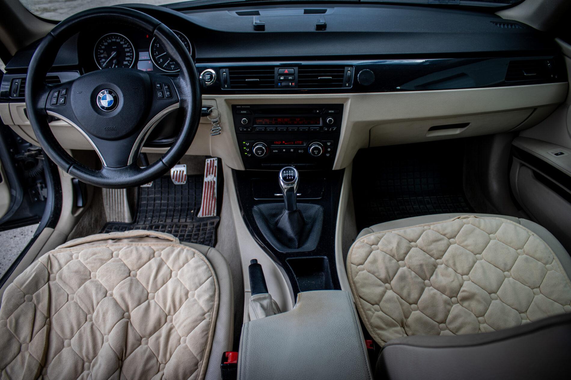 2008 BMW 325i, sivá kupé, 287 630 km