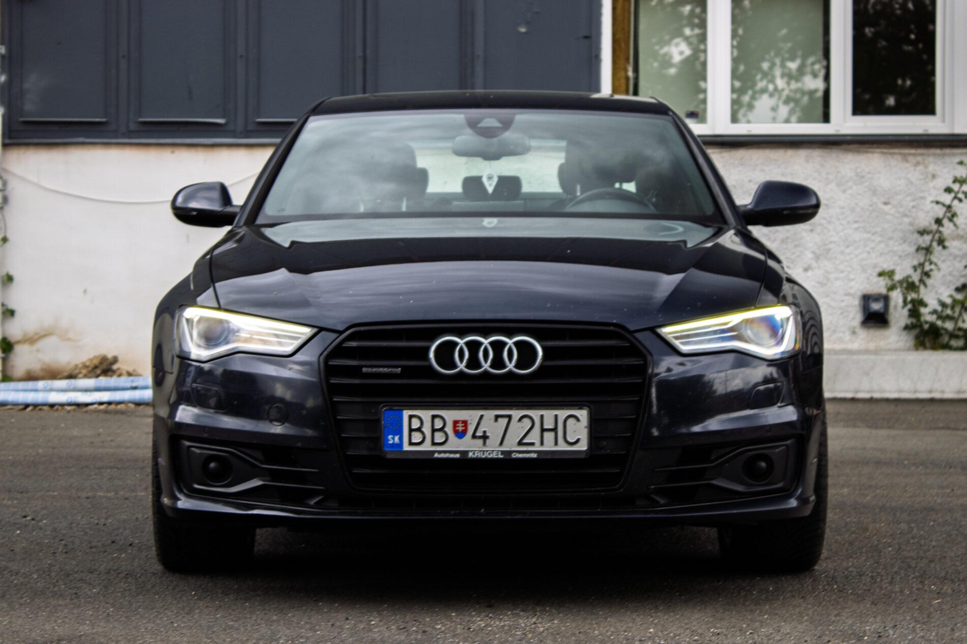2016 AUDI A6, modrá sedan, 273 541 km