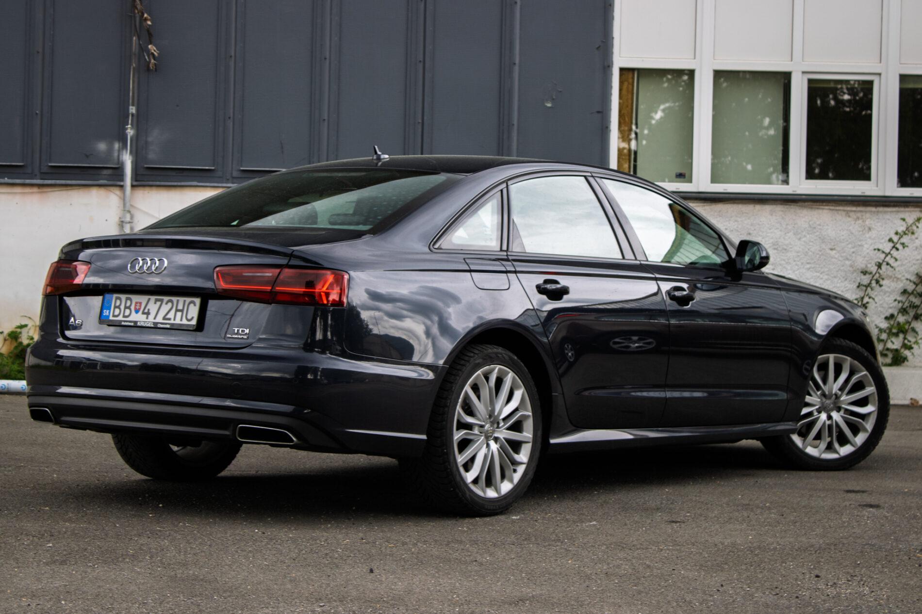 2016 AUDI A6, modrá sedan, 273 541 km