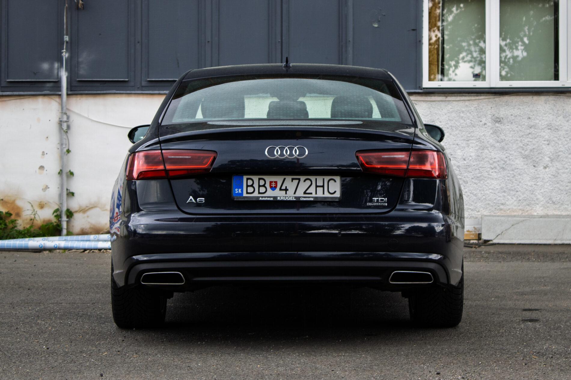 2016 AUDI A6, modrá sedan, 273 541 km