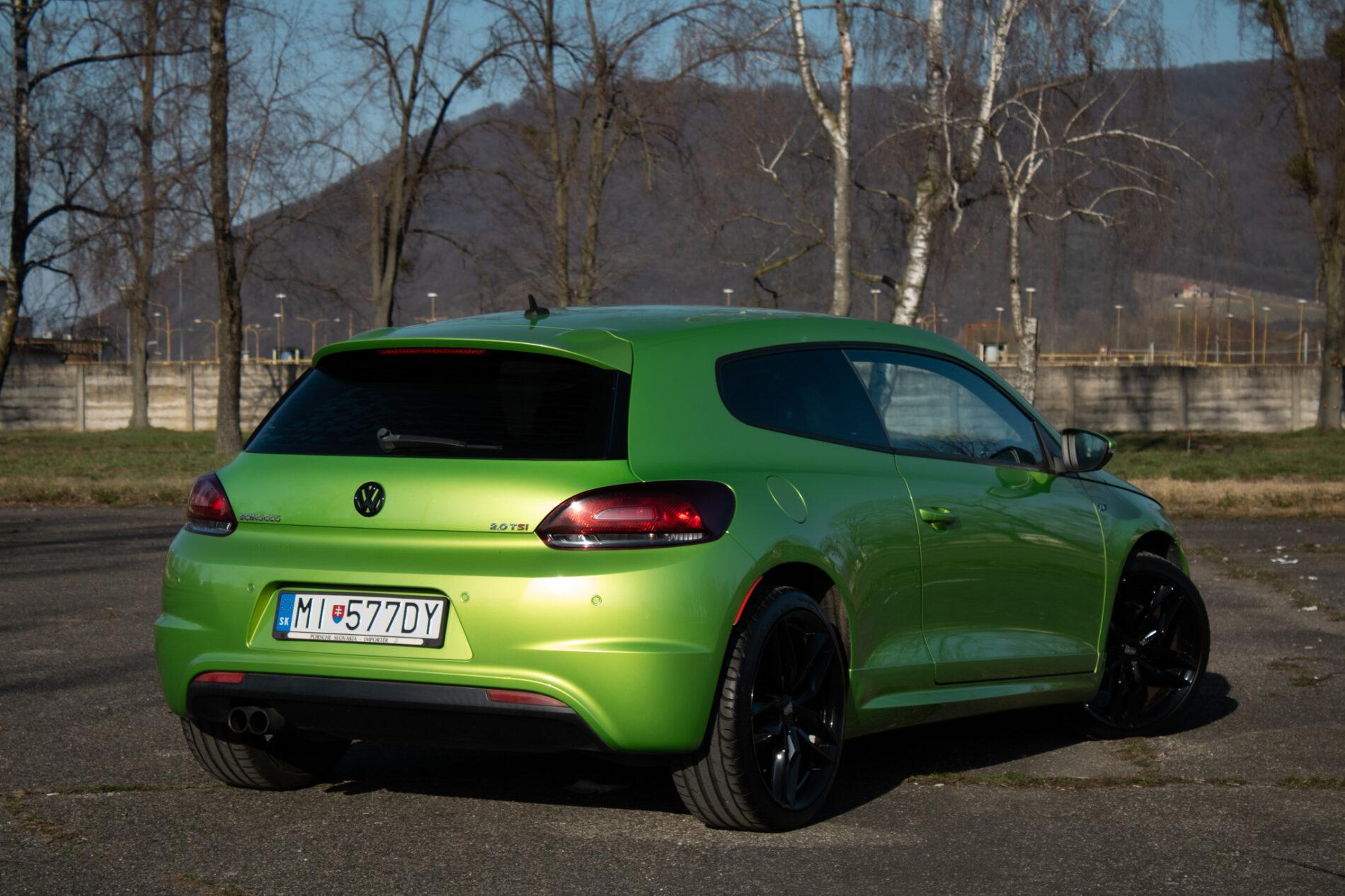 2010 Volkswagen Scirocco, zelená kupé, 144 946 km